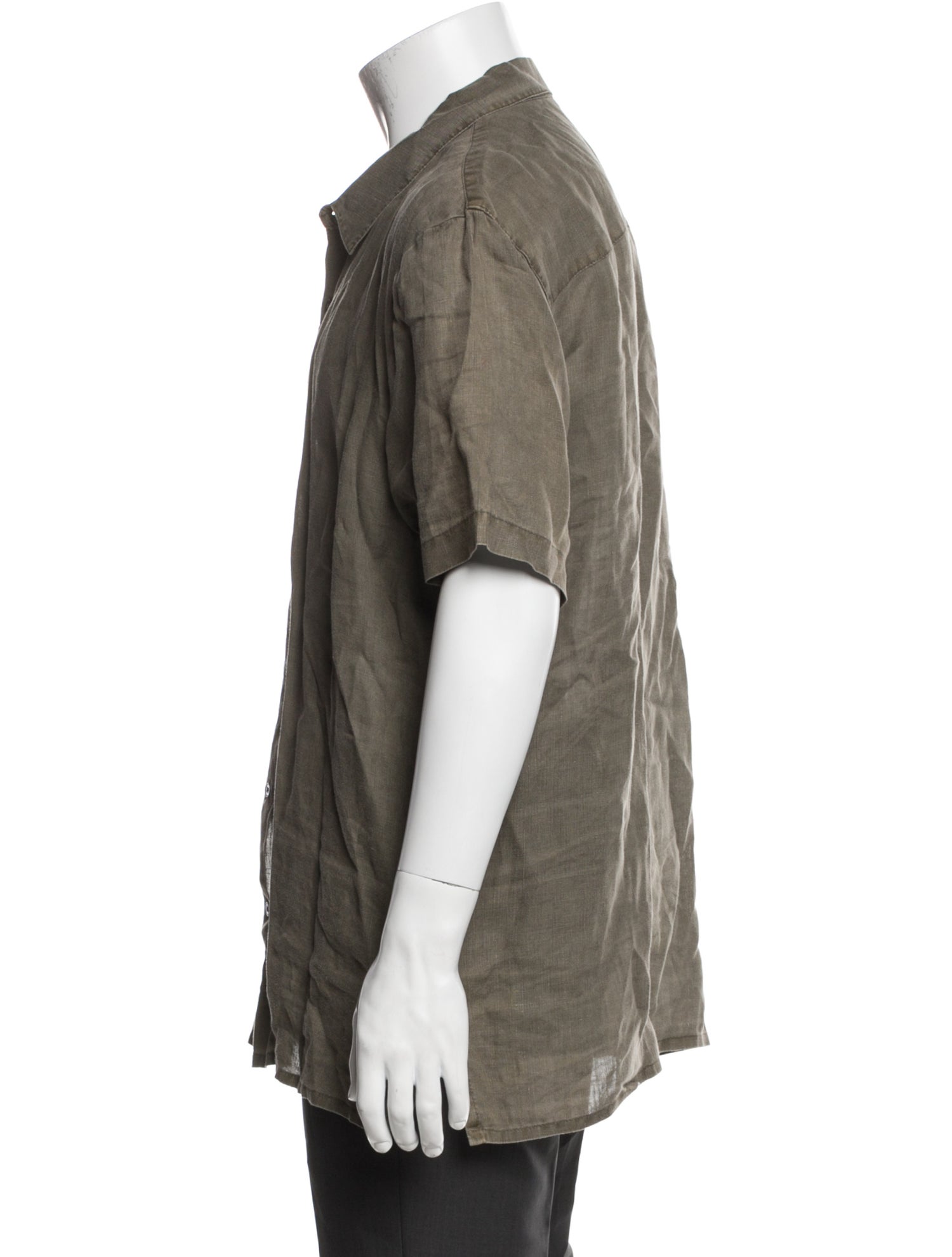 James Perse Linen Short Sleeve Shirt