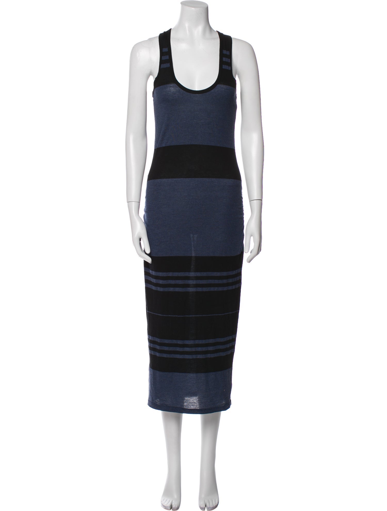 James Perse Striped Long Dress