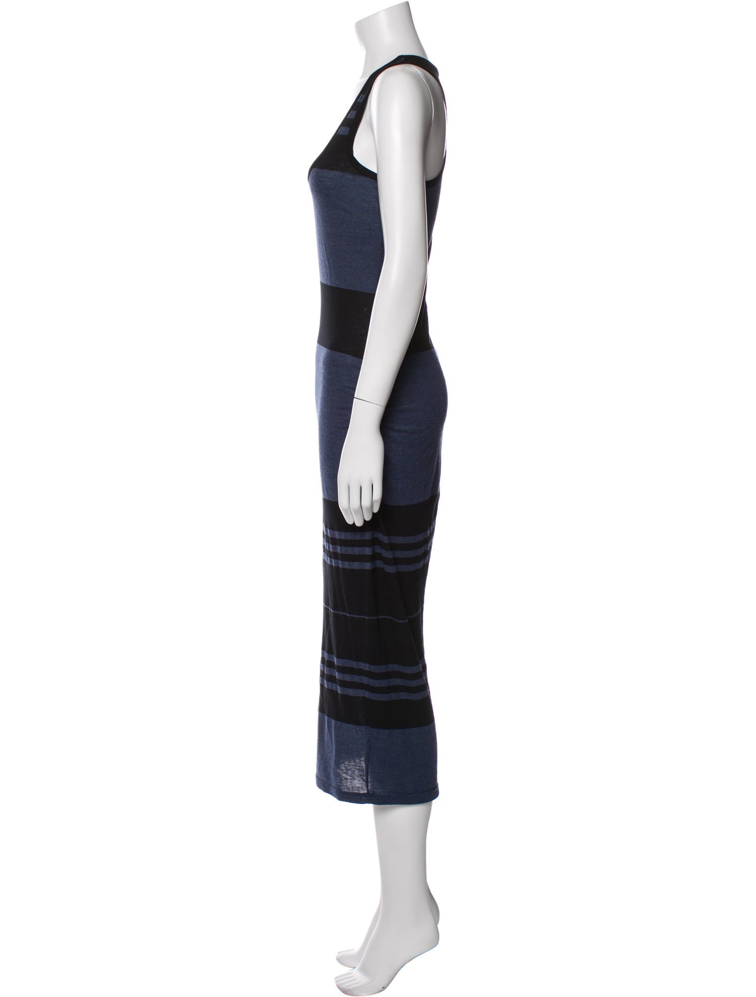 James Perse Striped Long Dress