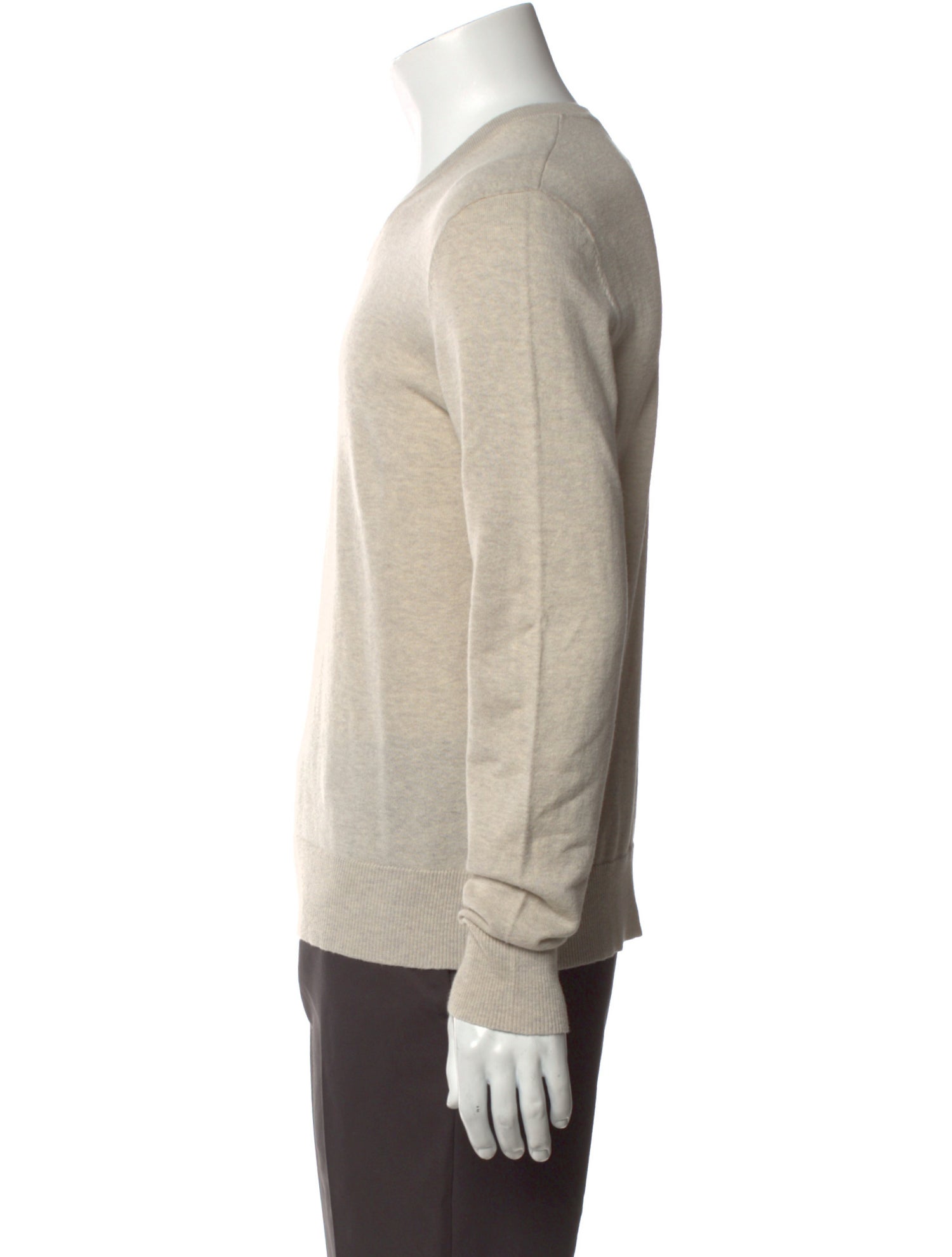 James Perse V-Neck Long Sleeve Pullover