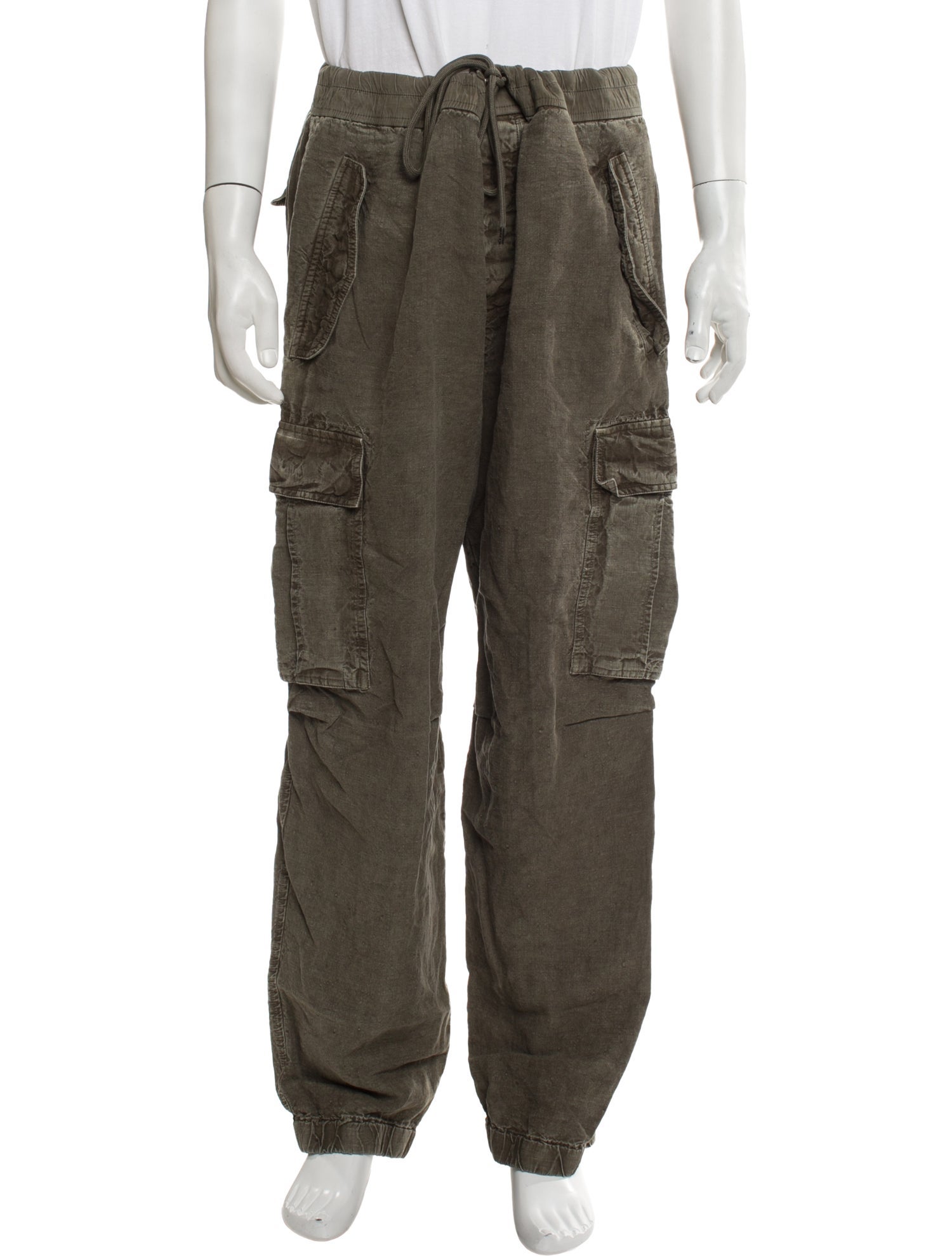 James Perse Linen Cargo Pants w/ Tags