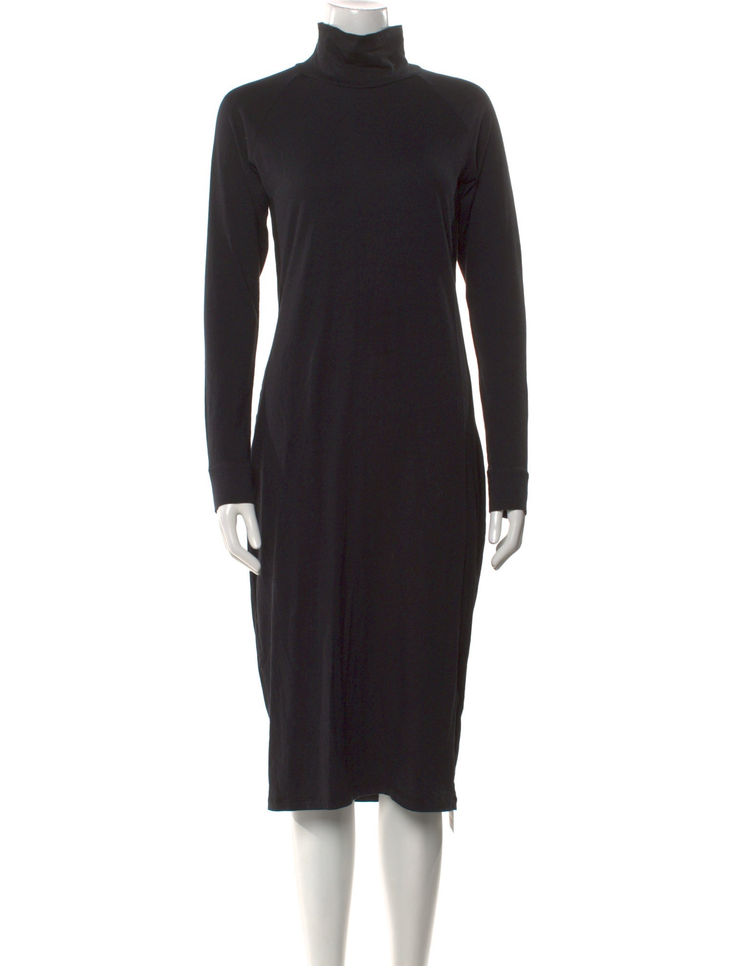 James Perse Turtleneck Midi Length Dress