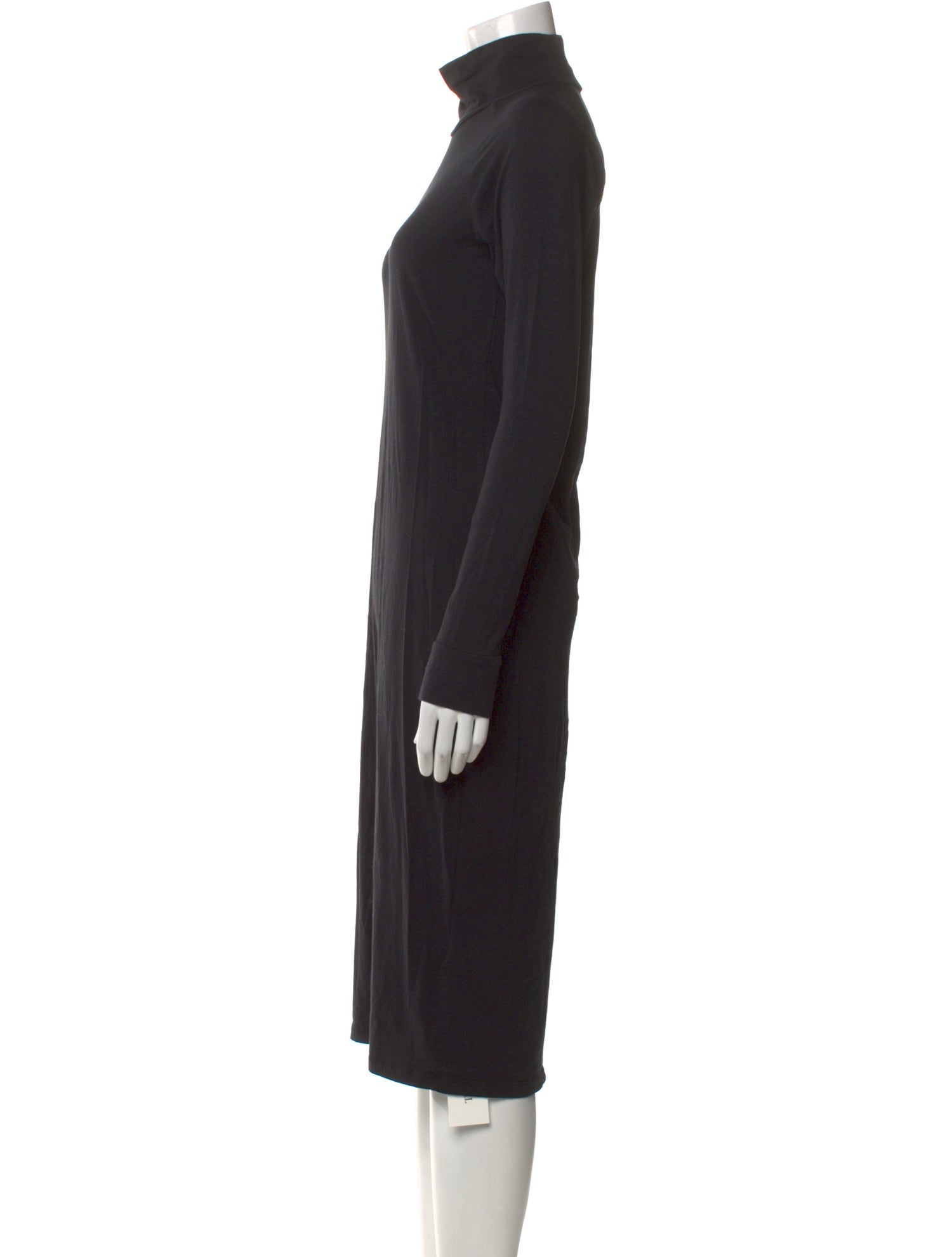 James Perse Turtleneck Midi Length Dress