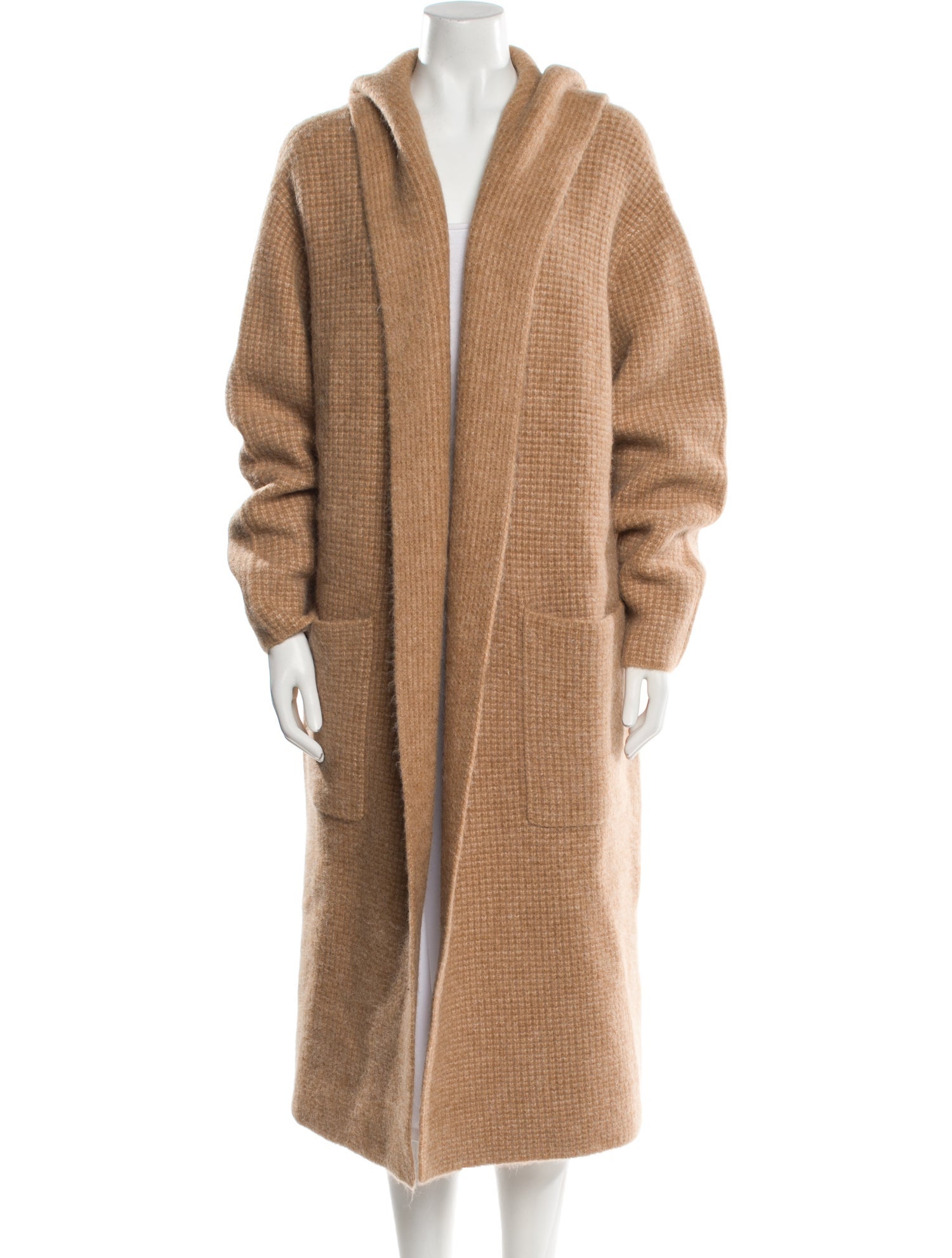 James Perse Cashmere Faux Fur Coat