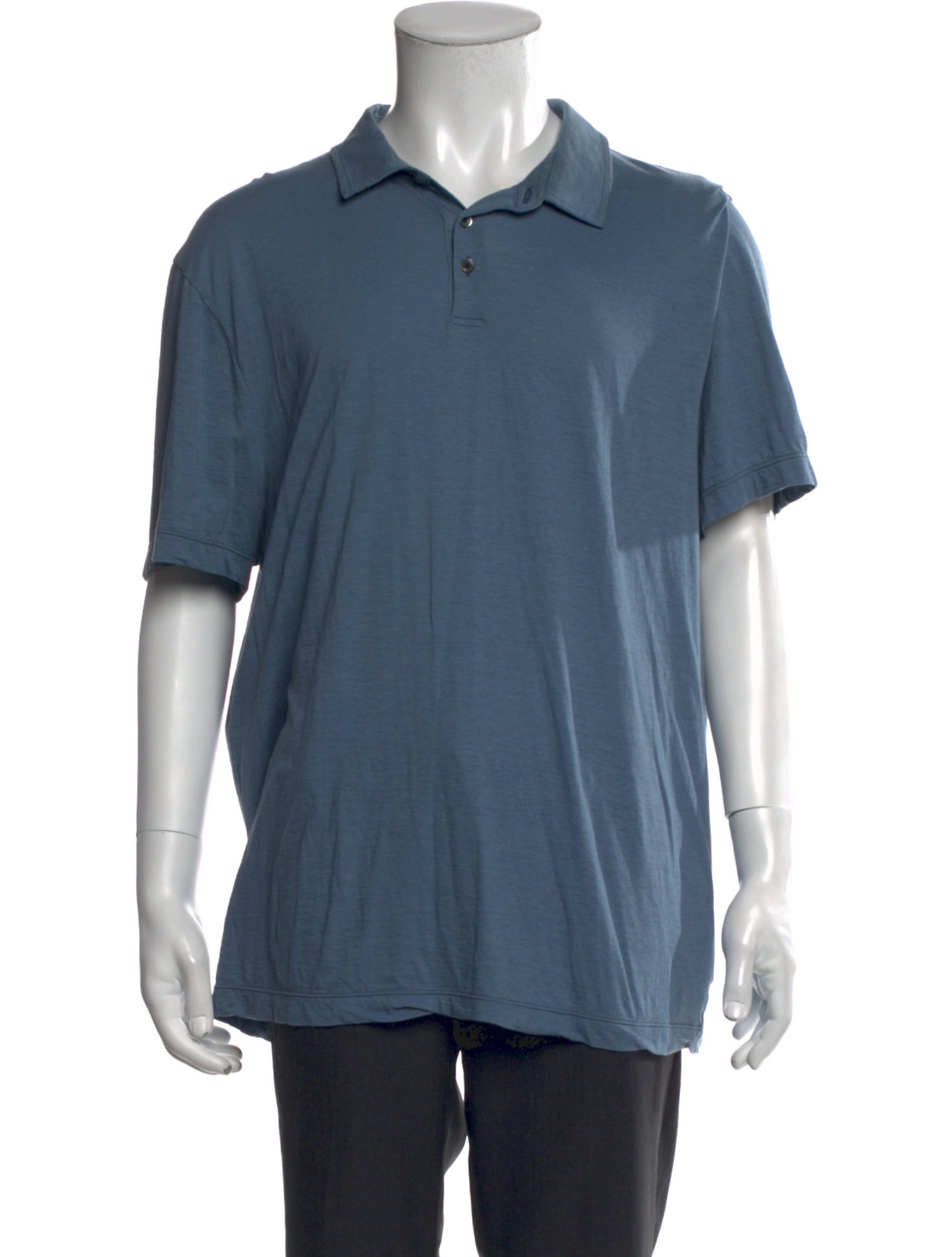 James Perse Collar Short Sleeve Polo Shirt