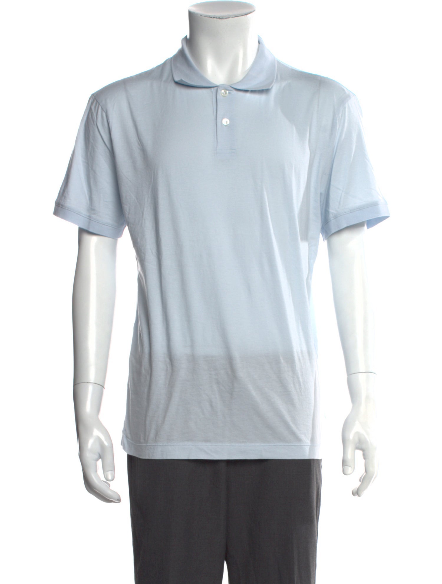 James Perse Collar Short Sleeve Polo Shirt