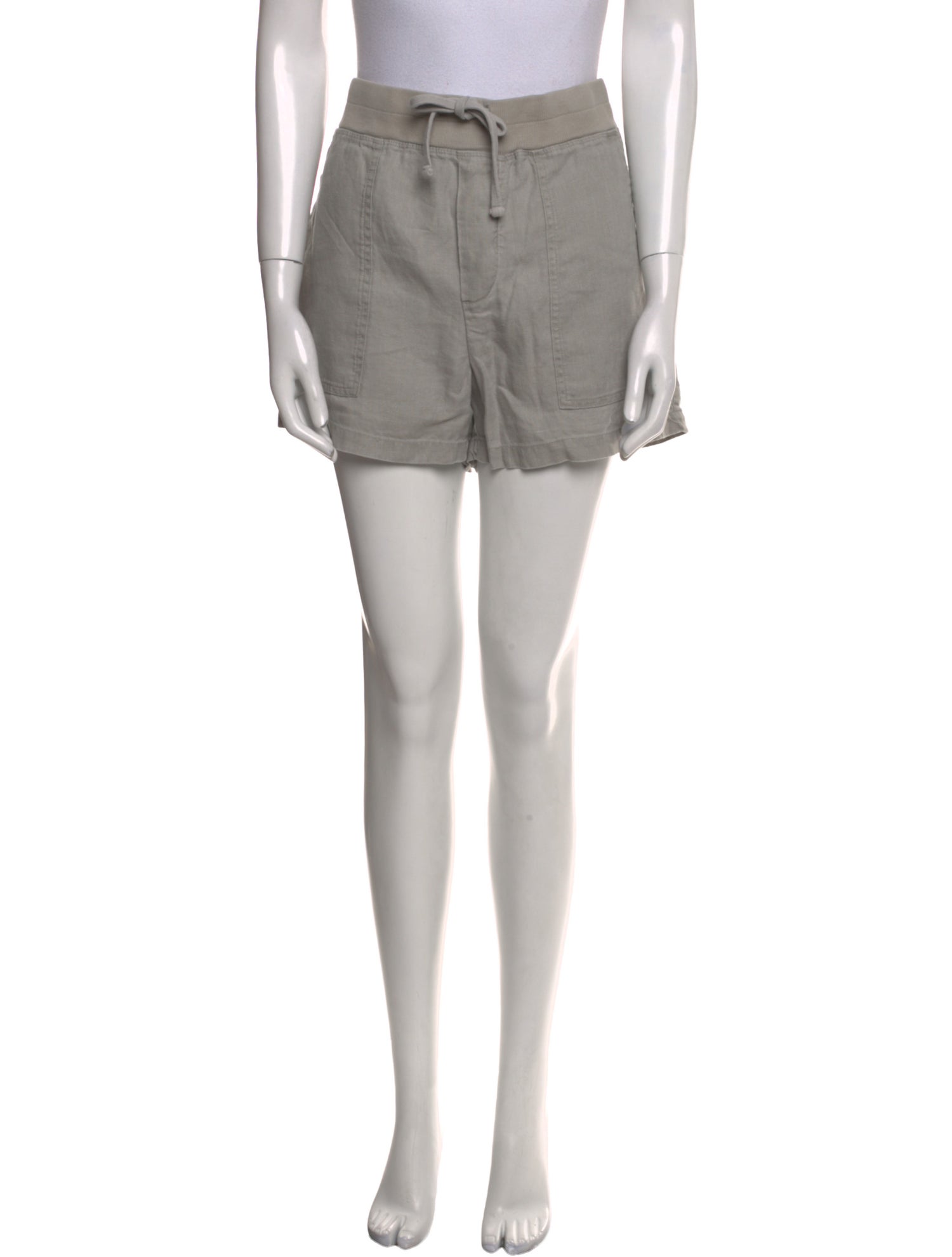 James Perse Linen Mini Shorts
