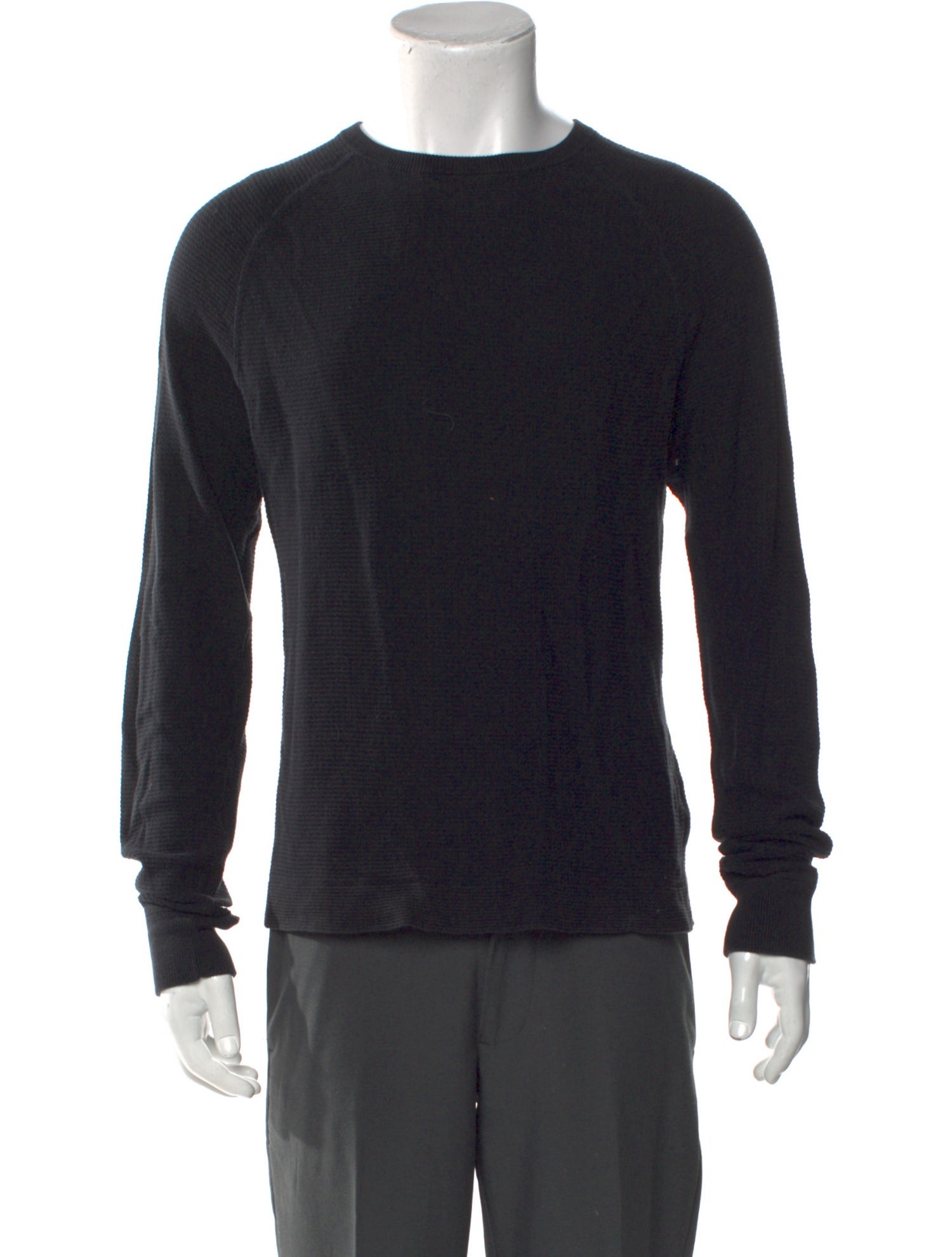 James Perse Crew Neck Long Sleeve Pullover