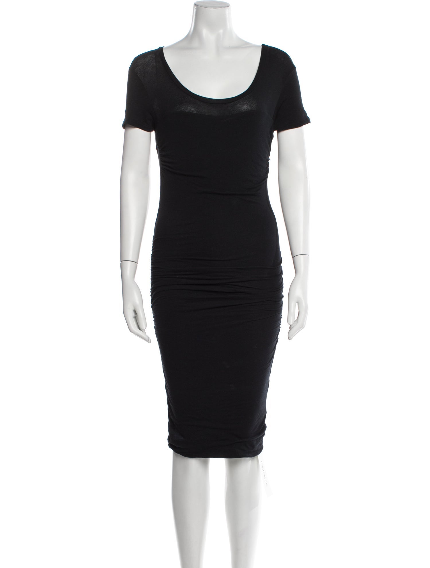 James Perse Scoop Neck Mini Dress