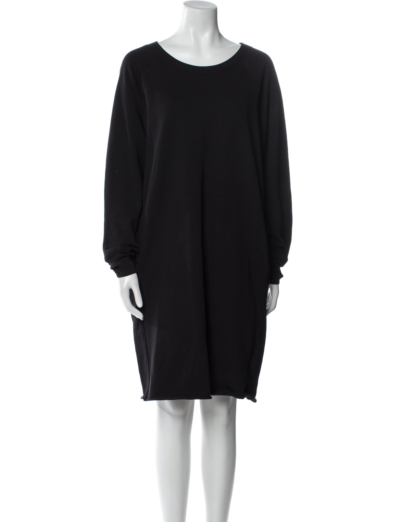 James Perse Scoop Neck Knee-Length Dress