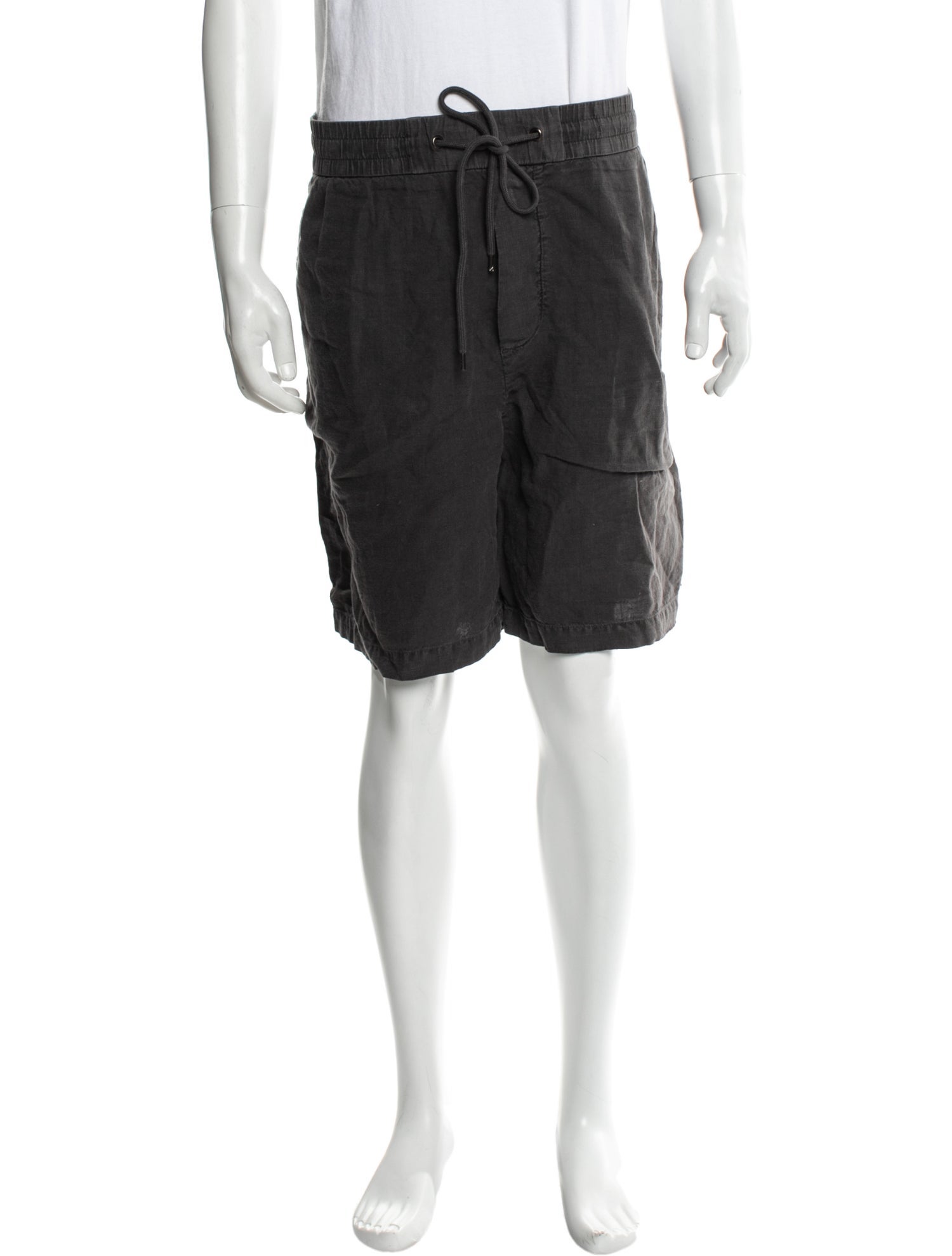 James Perse Linen Cargo Shorts