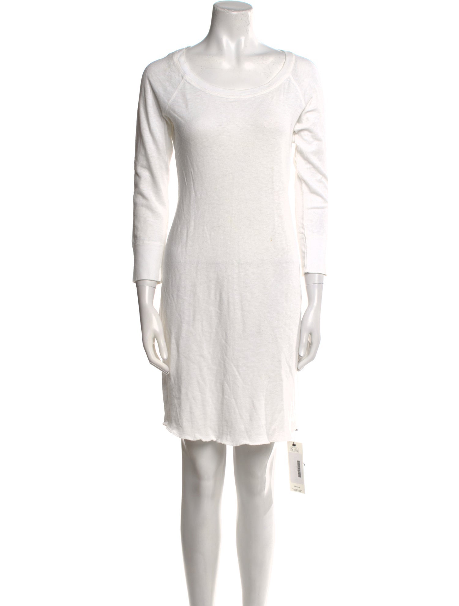 James Perse Scoop Neck Mini Dress