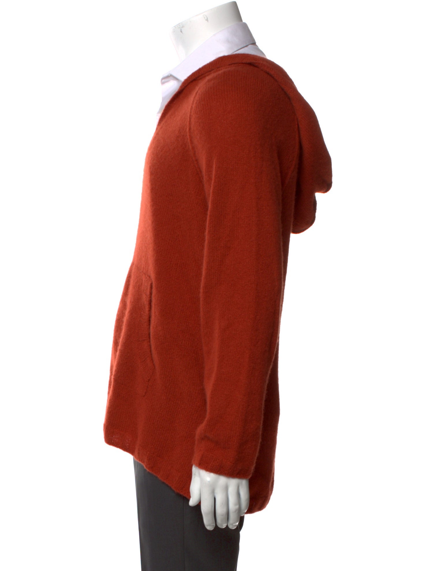 James Perse Cashmere V-Neck Hoodie