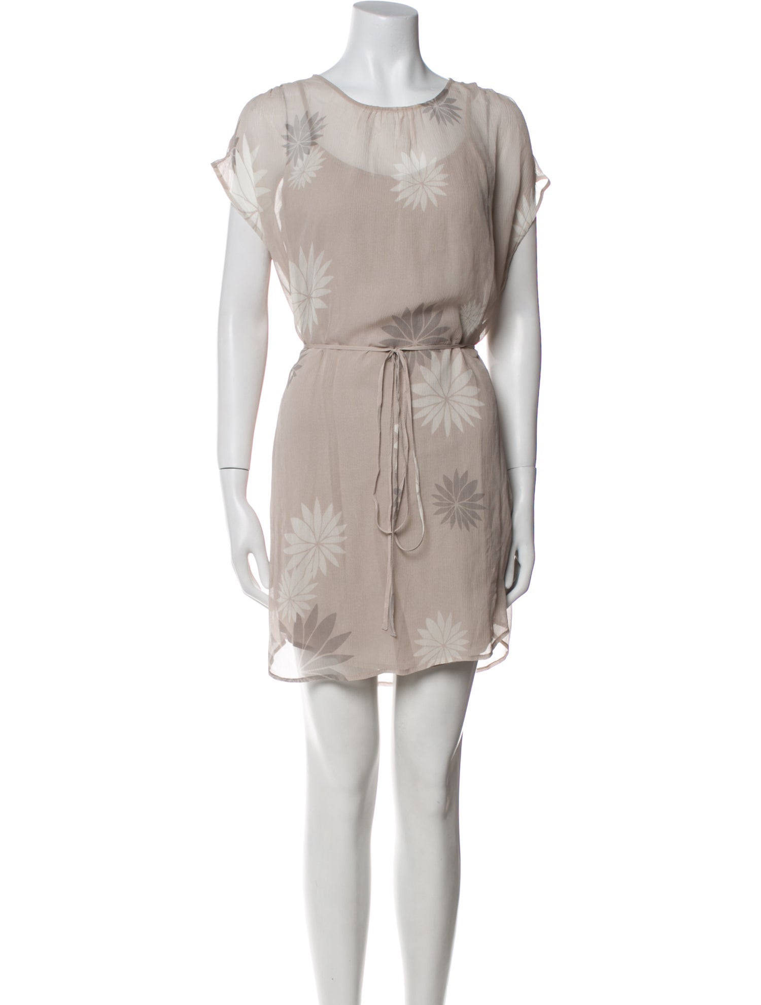 James Perse Silk Mini Dress