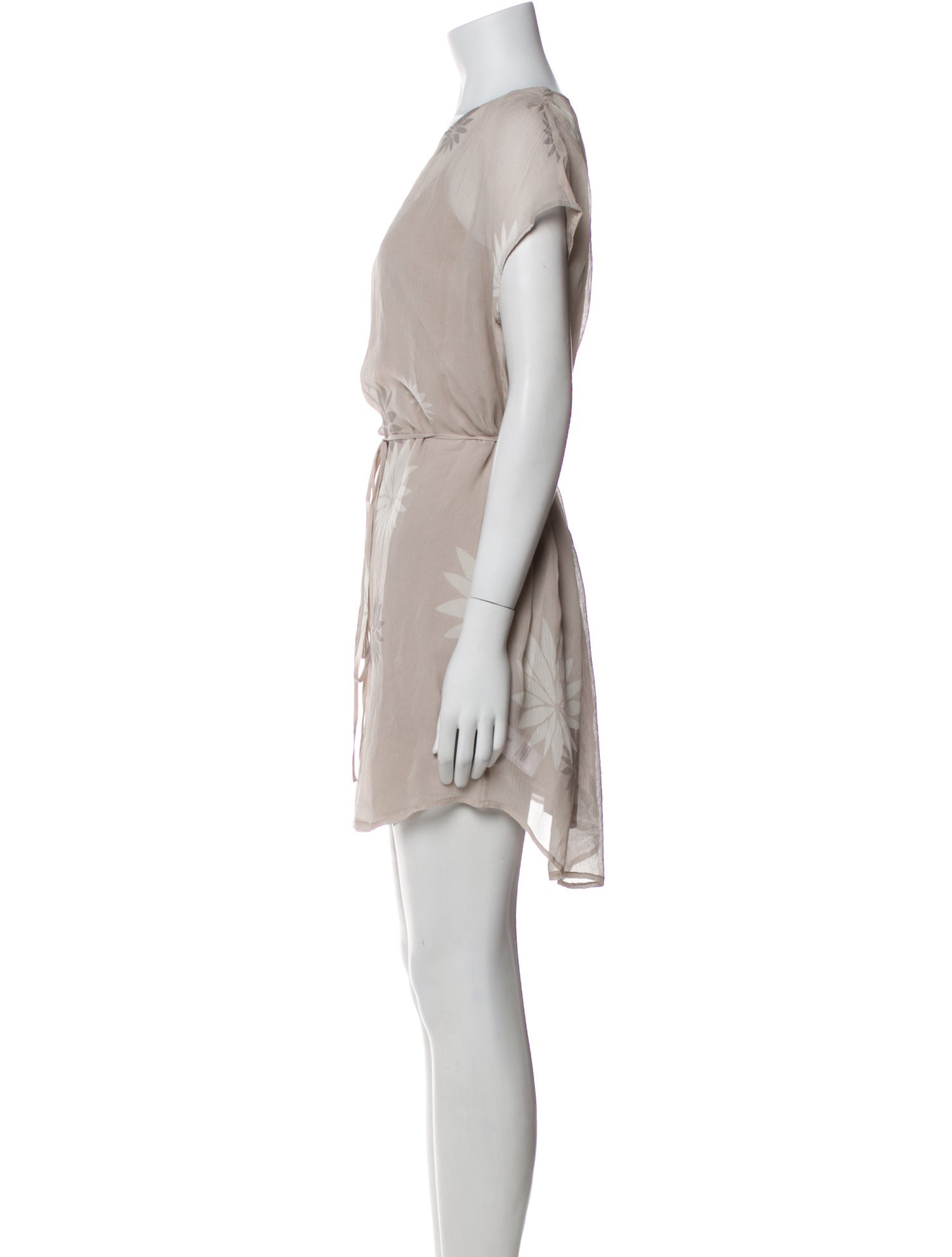 James Perse Silk Mini Dress