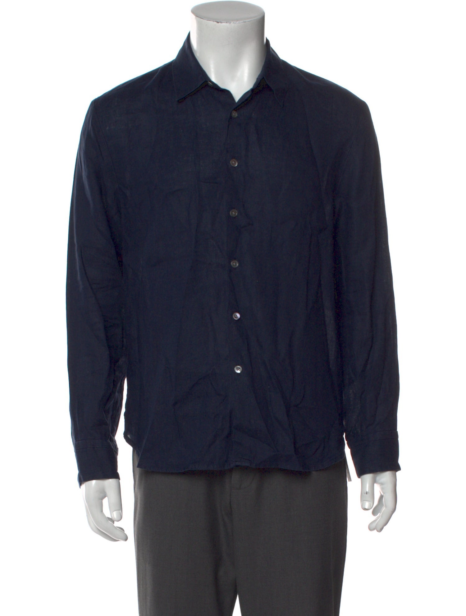 James Perse Linen Long Sleeve Shirt