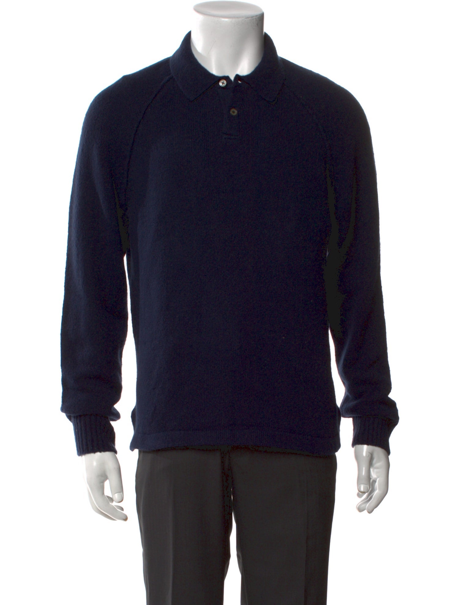 James Perse Crew Neck Long Sleeve Polo Sweater w/ Tags