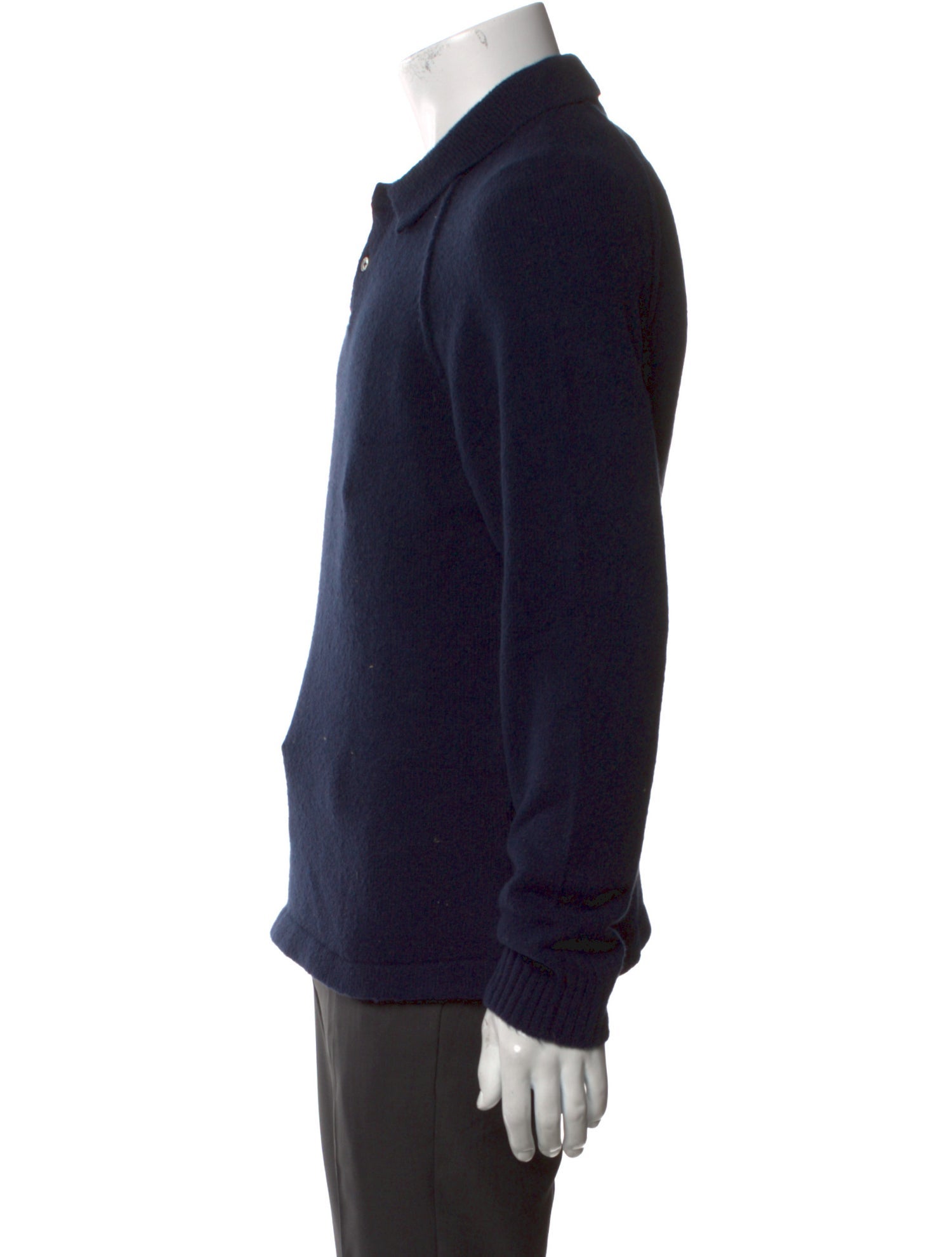 James Perse Crew Neck Long Sleeve Polo Sweater w/ Tags