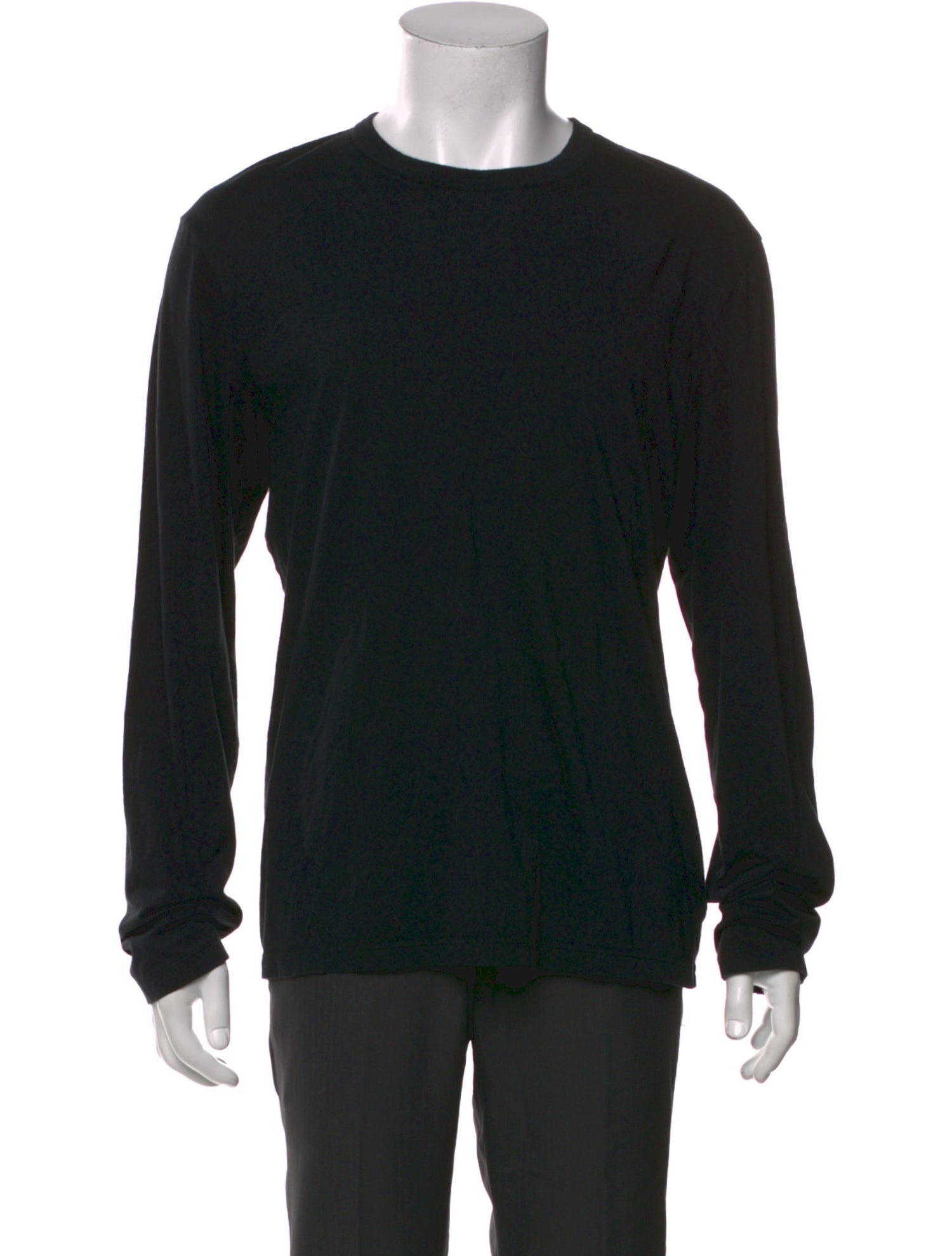 James Perse Crew Neck Long Sleeve Pullover