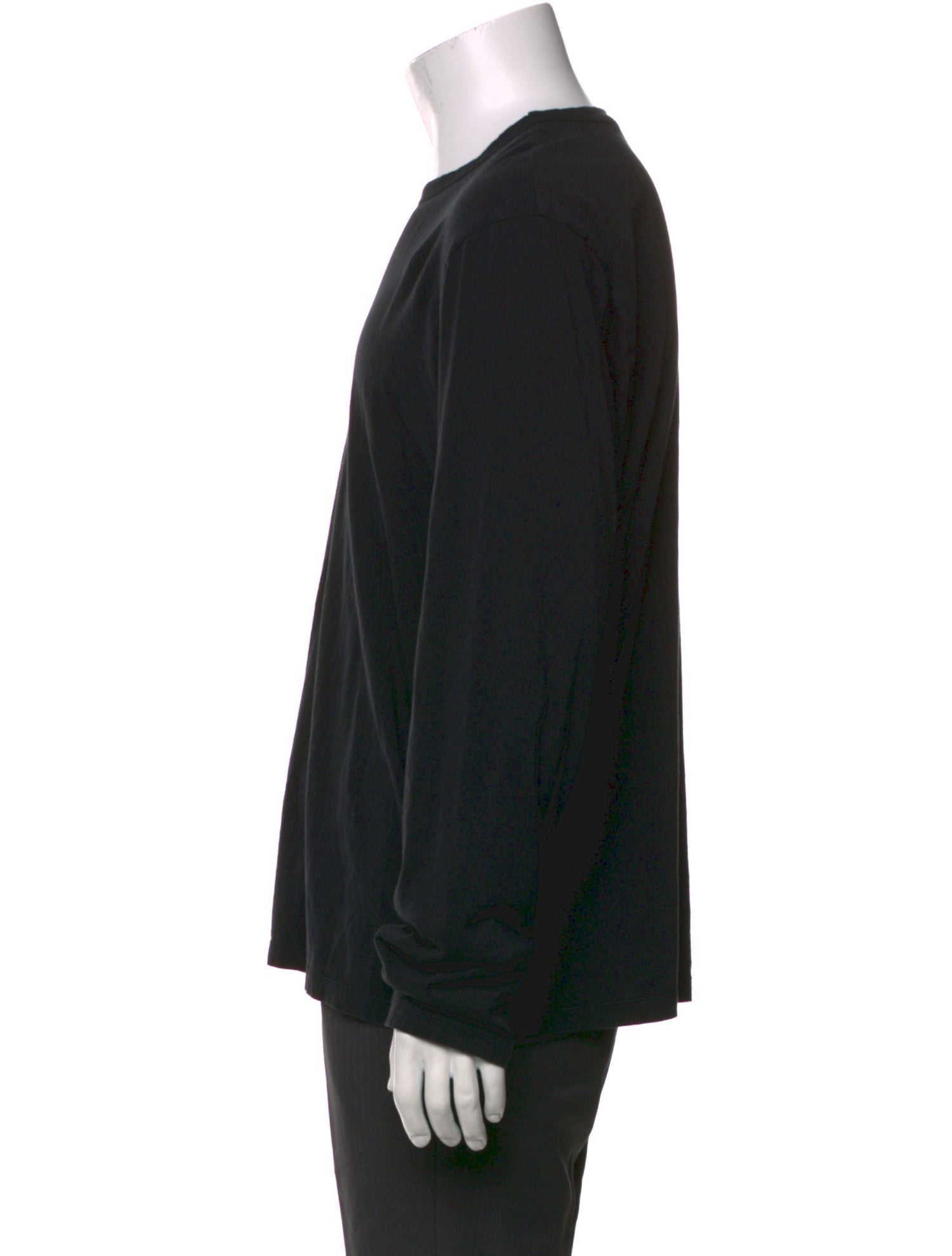 James Perse Crew Neck Long Sleeve Pullover