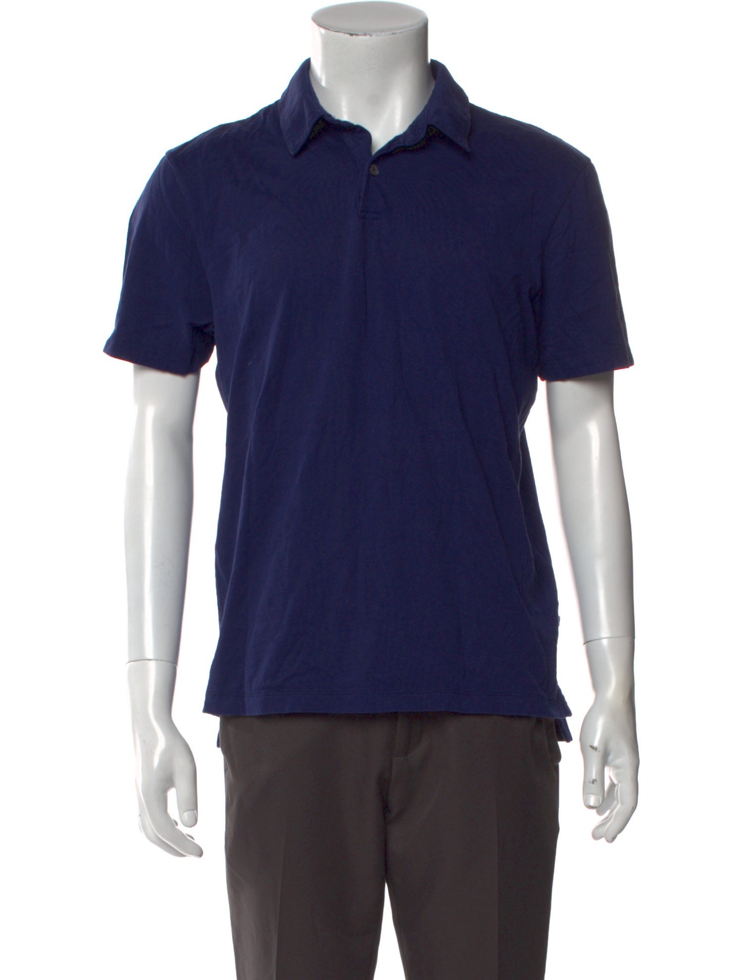James Perse Crew Neck Short Sleeve Polo Shirt