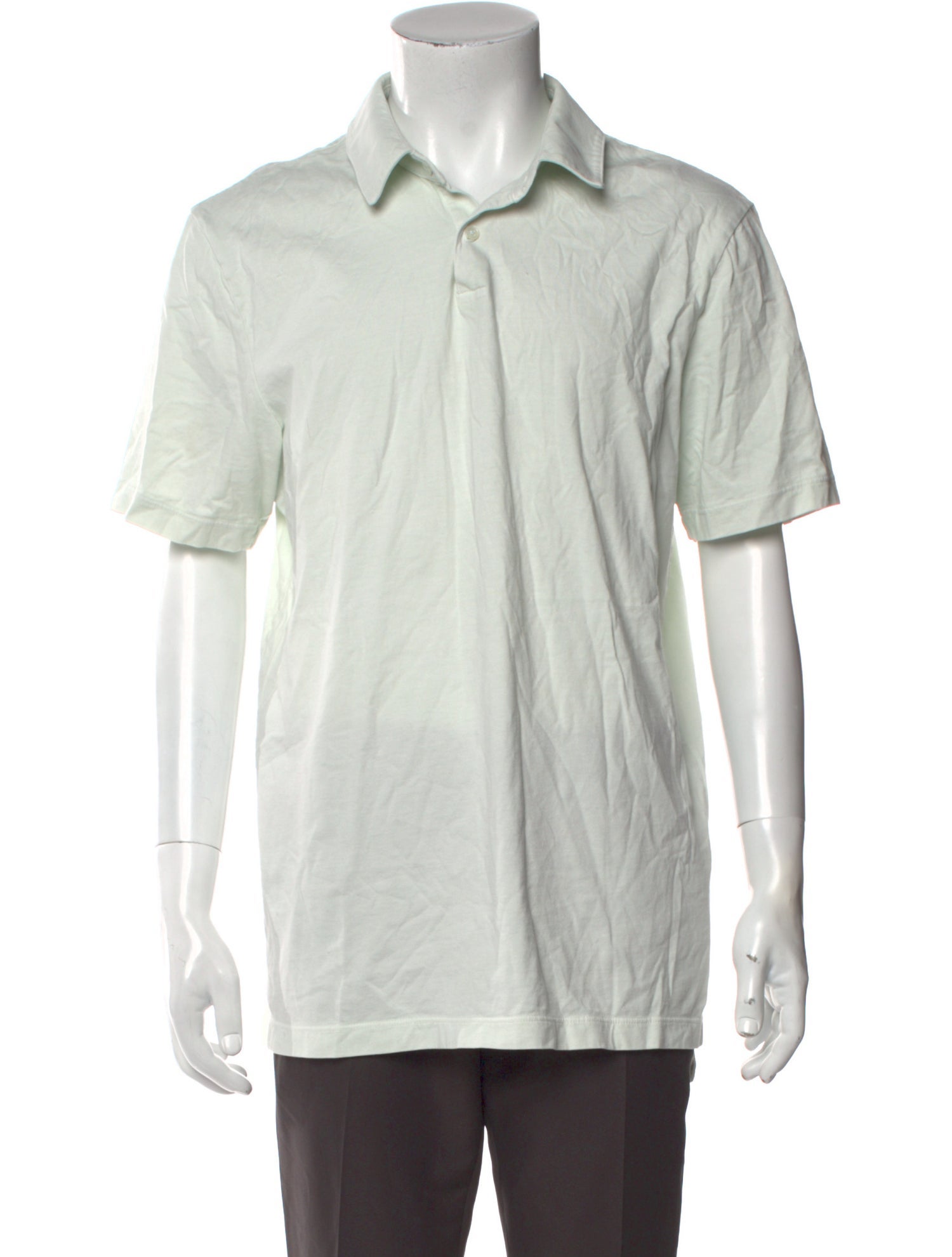 James Perse V-Neck Short Sleeve Polo Shirt