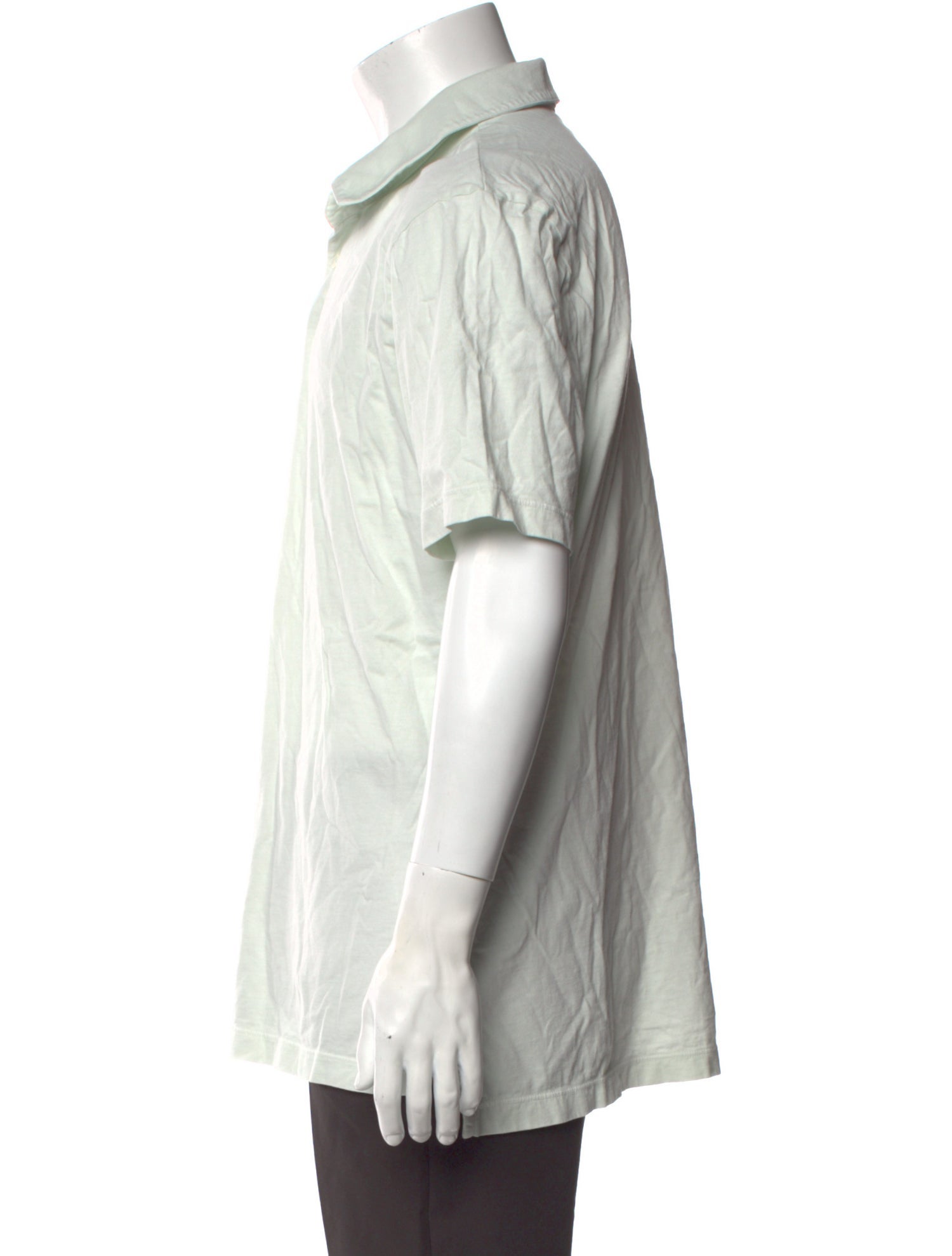 James Perse V-Neck Short Sleeve Polo Shirt