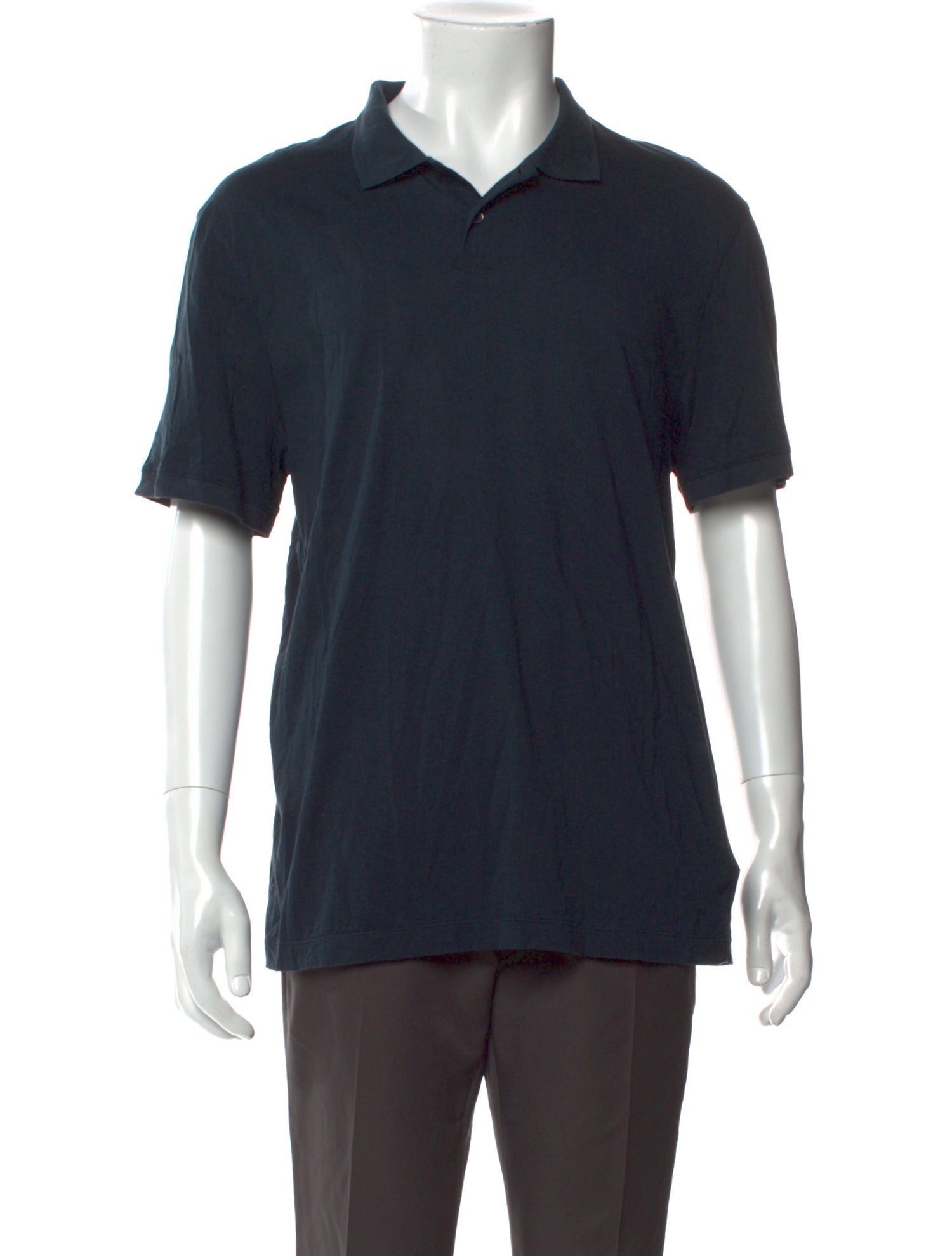 James Perse Collar Short Sleeve Polo Shirt