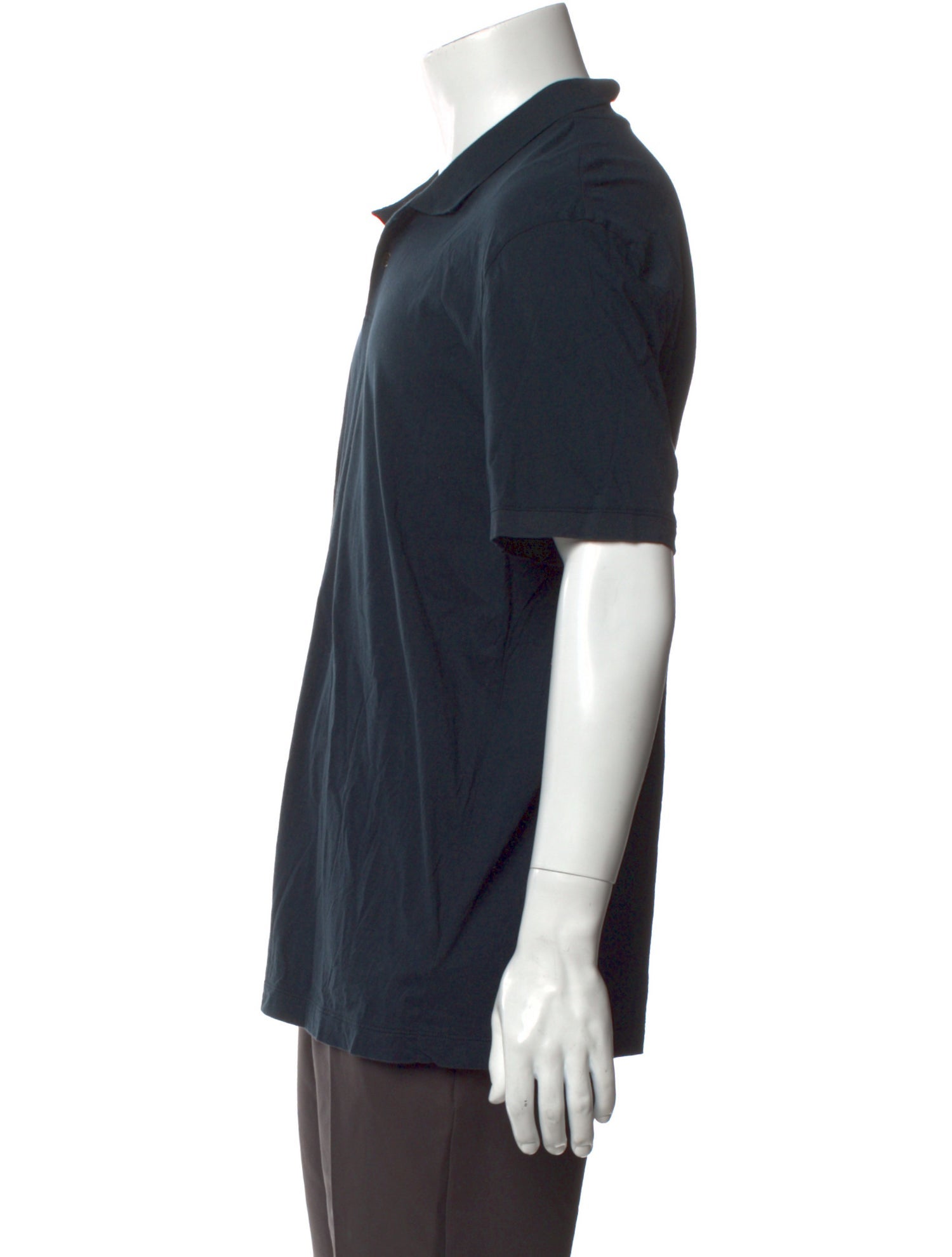 James Perse Collar Short Sleeve Polo Shirt