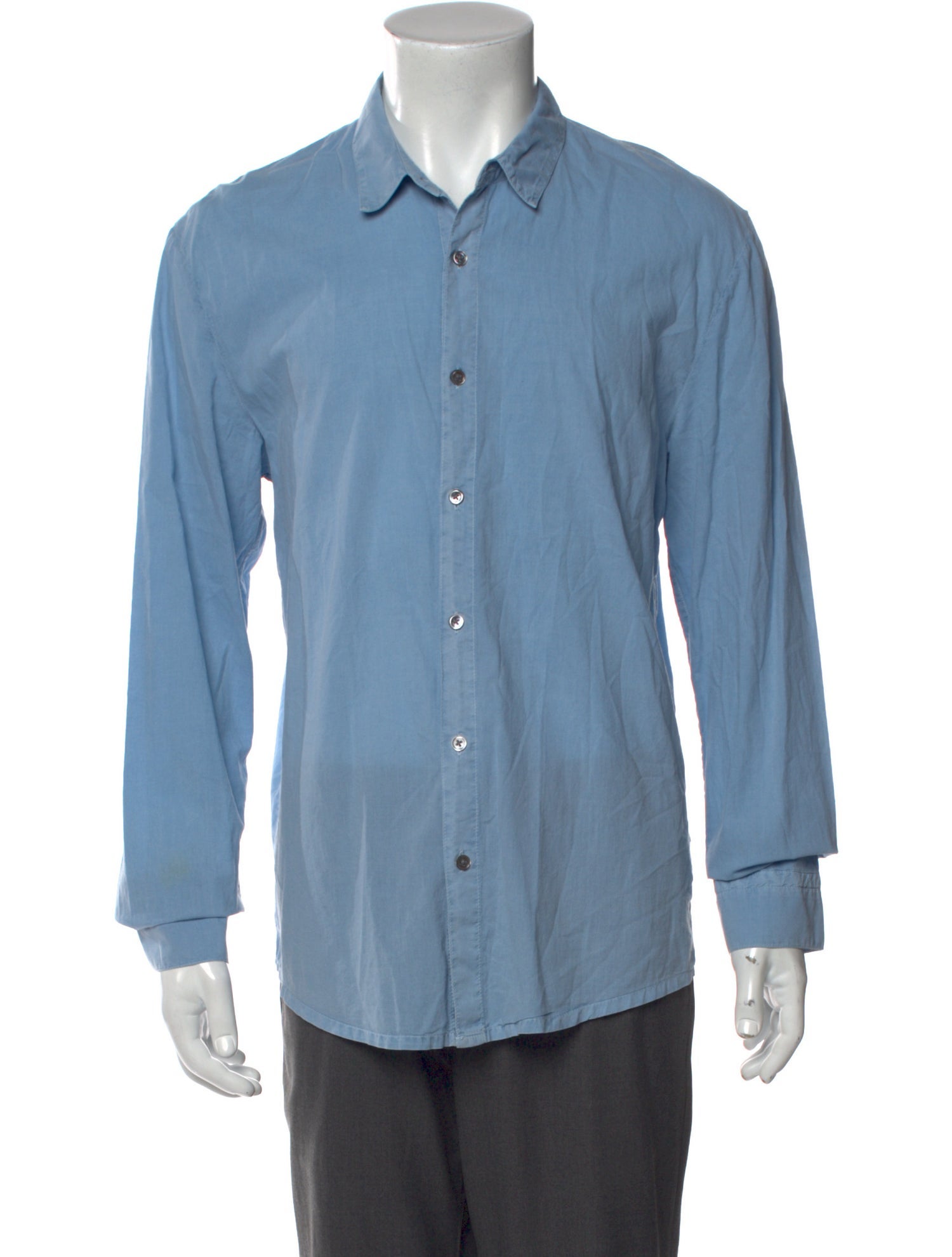 James Perse Long Sleeve Denim Shirt