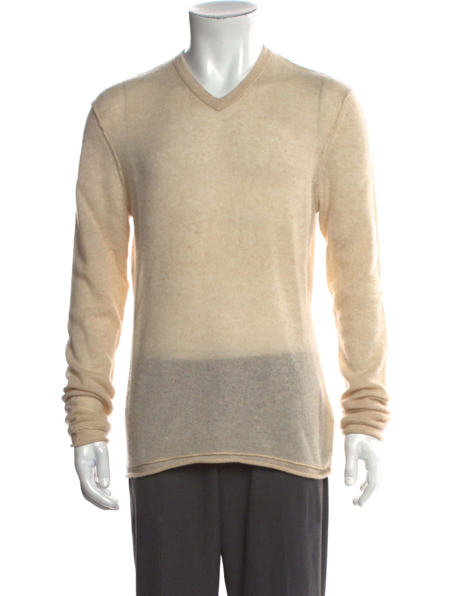 James Perse Cashmere V-Neck Pullover