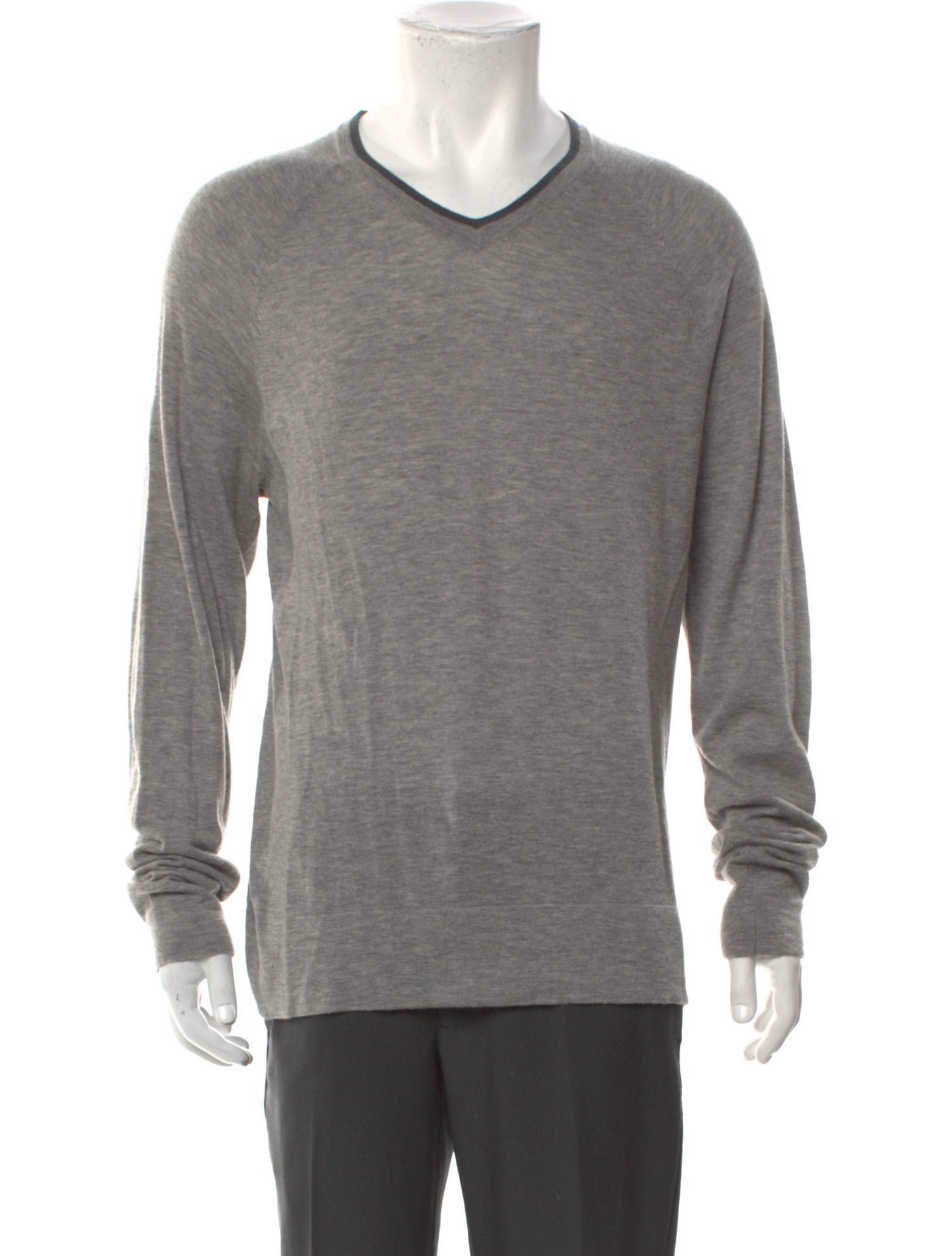 James Perse Wool V-Neck Pullover
