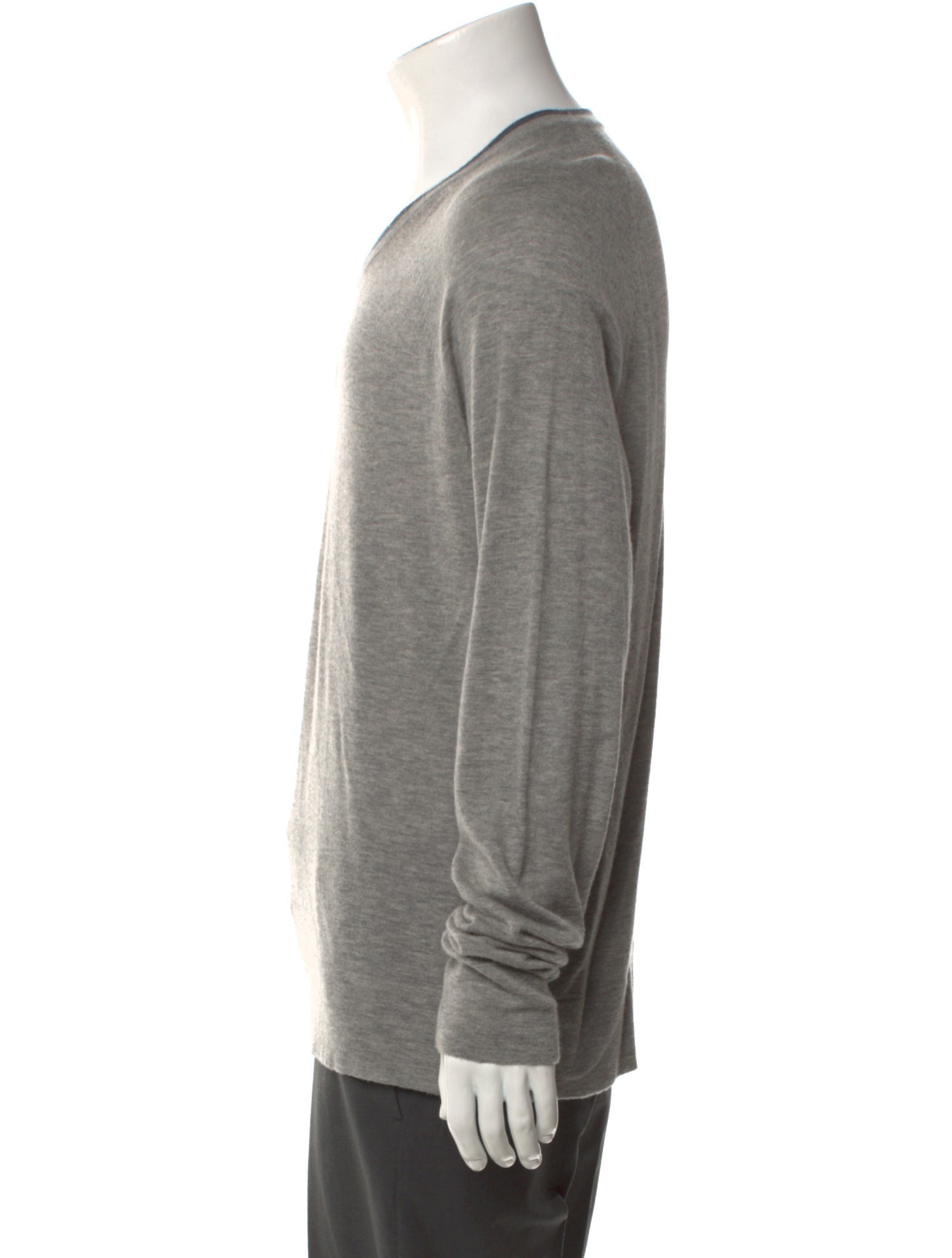 James Perse Wool V-Neck Pullover