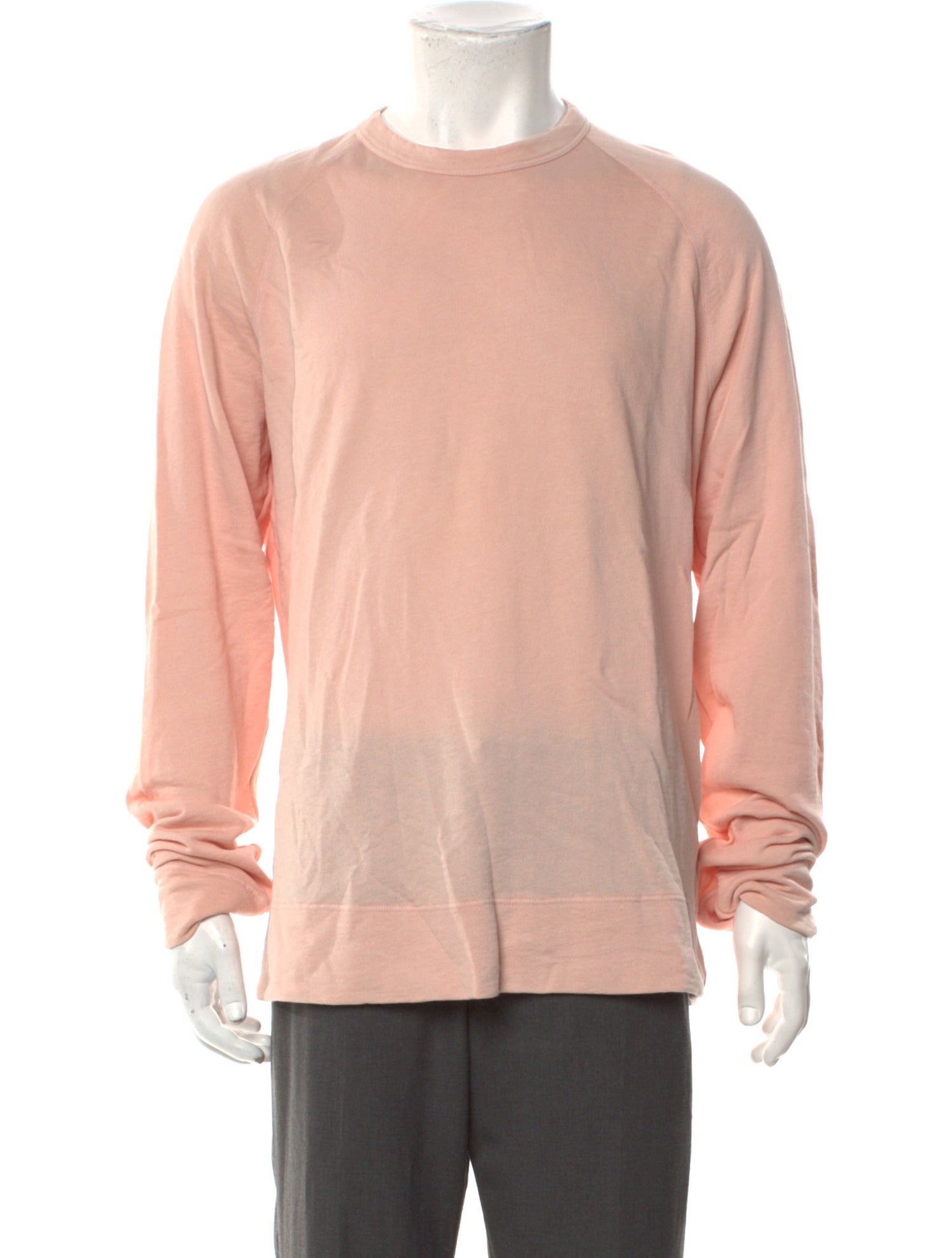 James Perse Crew Neck Long Sleeve Pullover