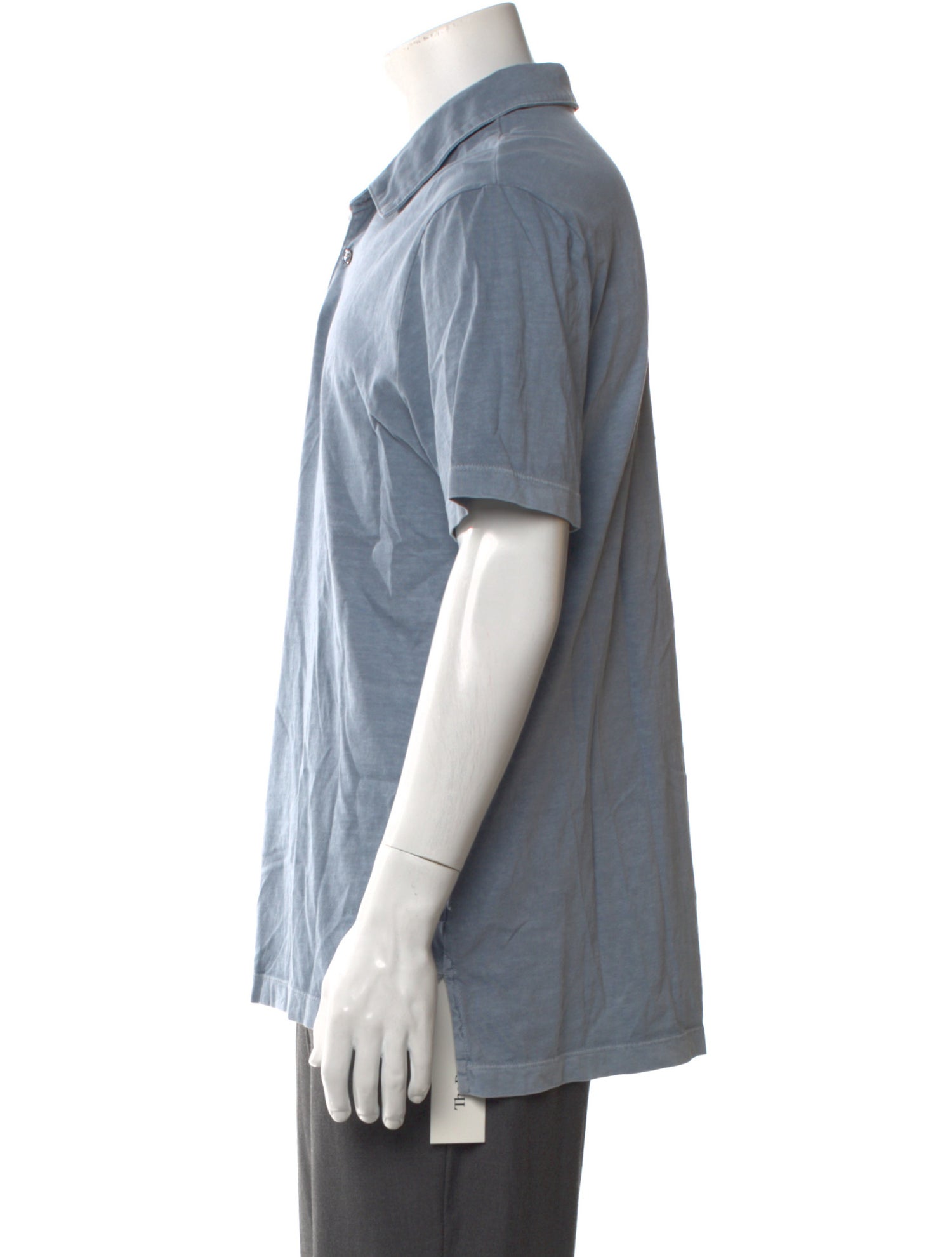 James Perse Collar Short Sleeve Polo Shirt