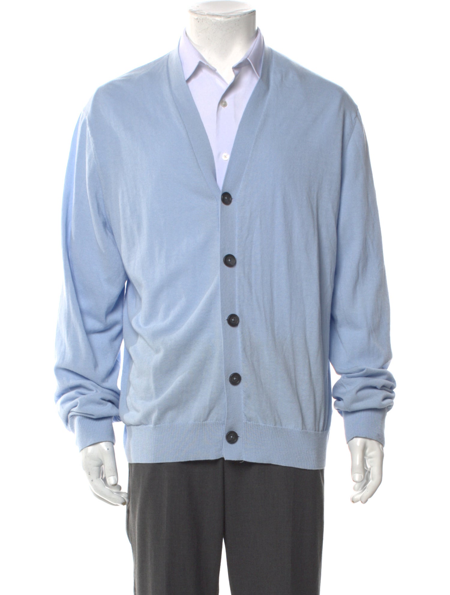 James Perse V-Neck Long Sleeve Cardigan