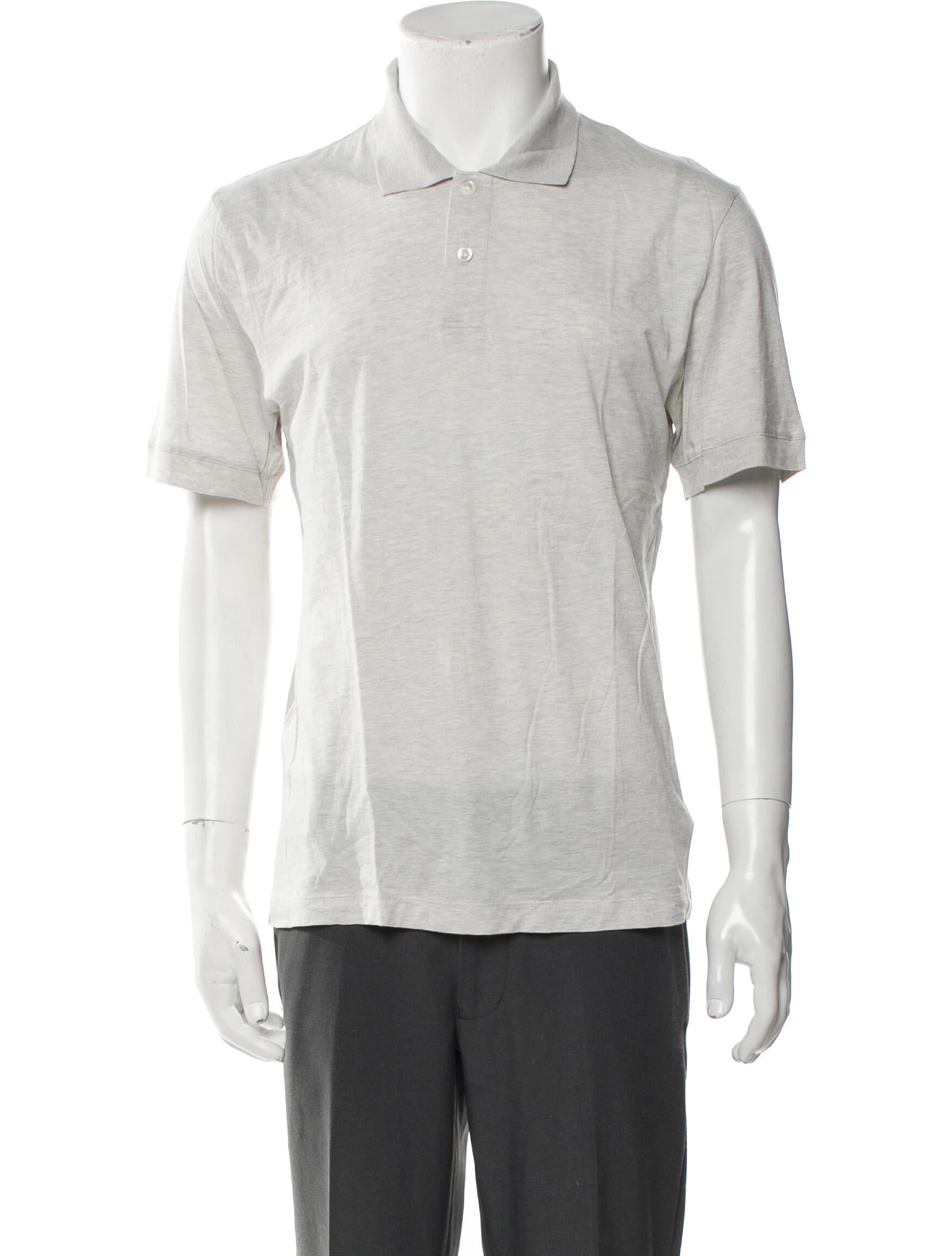 James Perse Collar Short Sleeve Polo Shirt