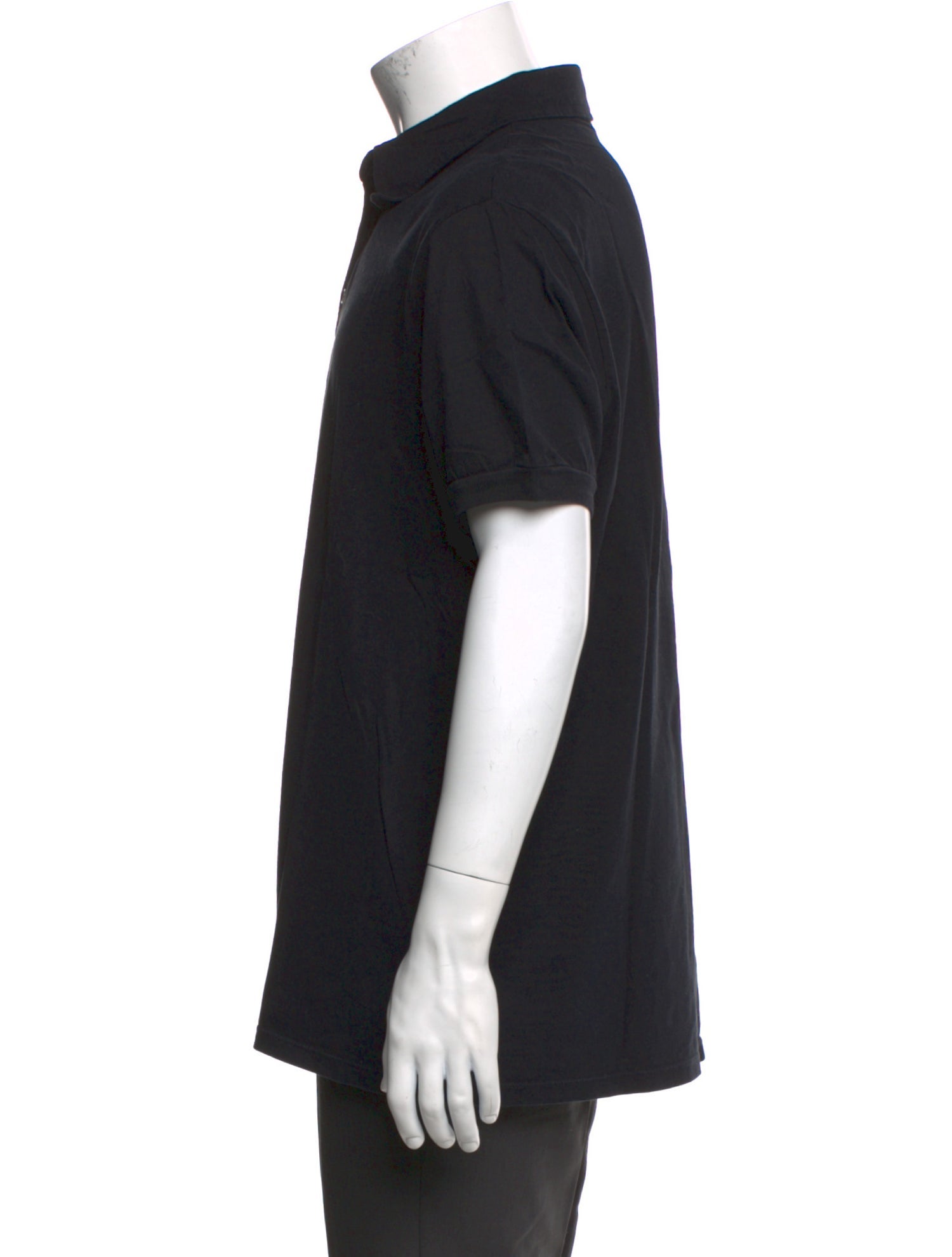 James Perse Collar Short Sleeve Polo Shirt