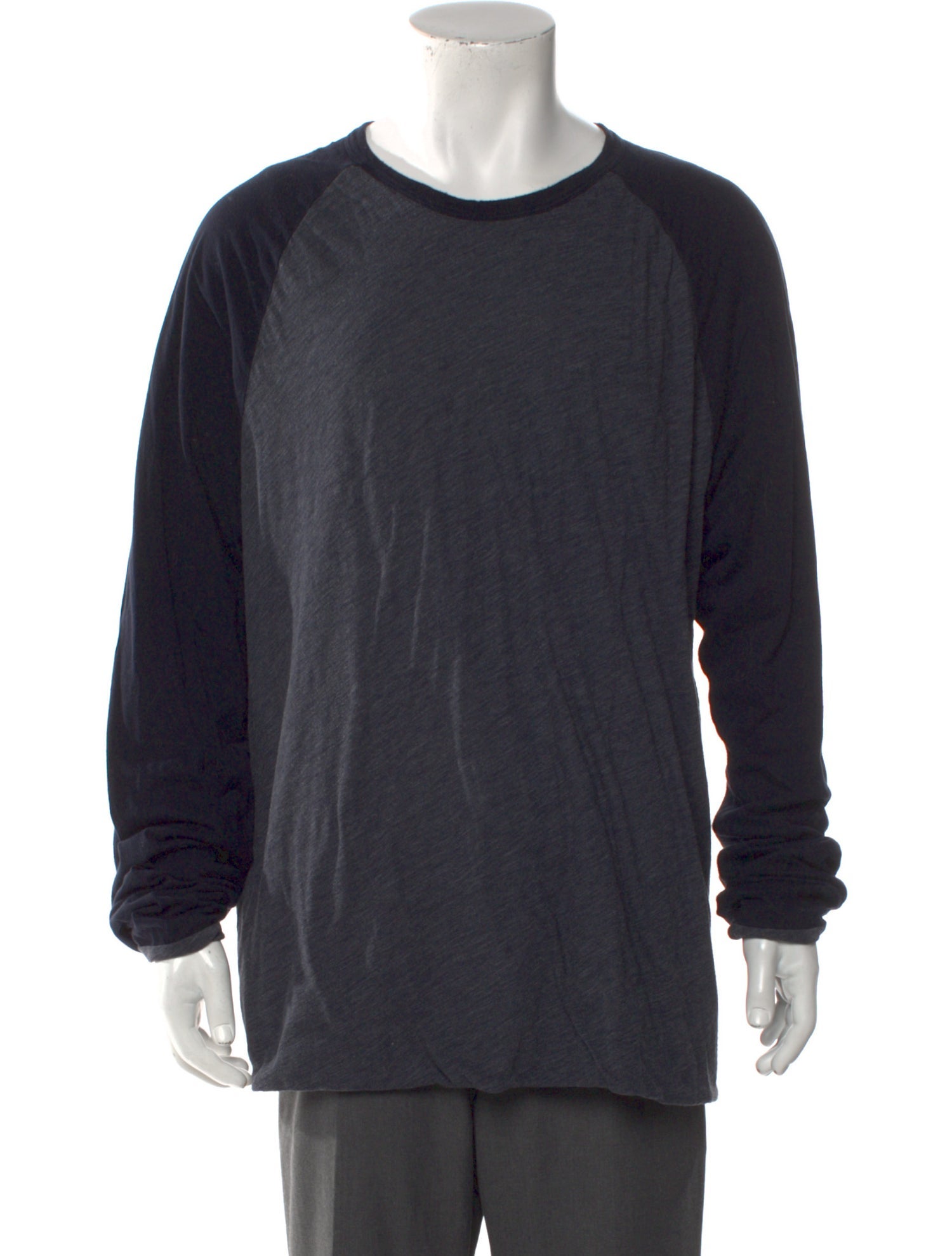 James Perse Crew Neck Long Sleeve T-Shirt
