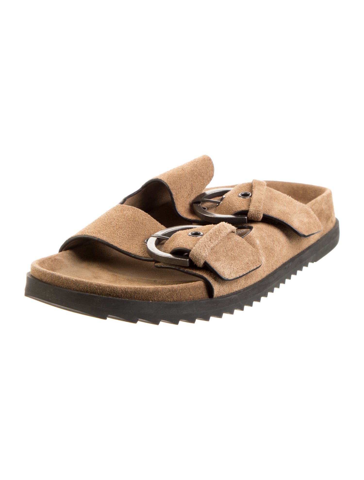 James Perse Suede Slides