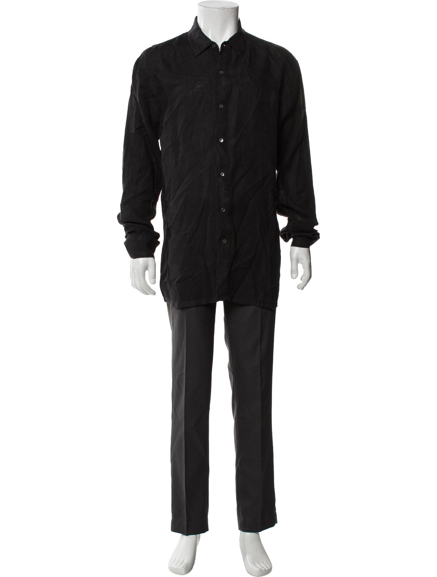 James Perse Linen Long Sleeve Shirt