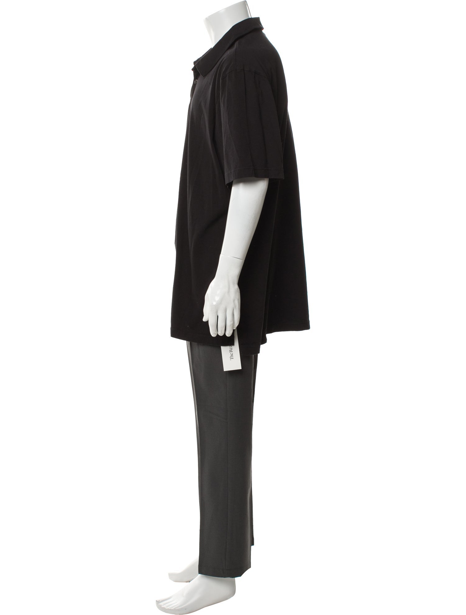 James Perse V-Neck Short Sleeve Polo Shirt w/ Tags