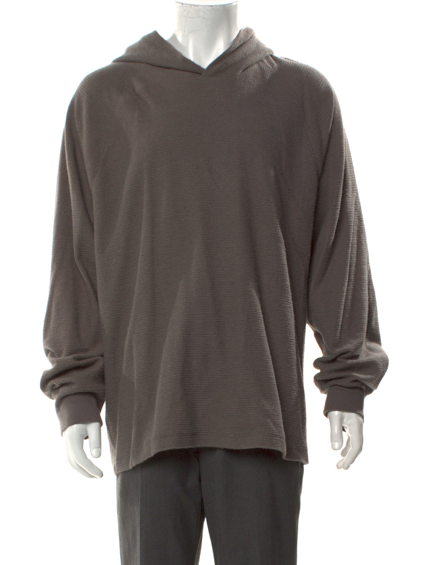 James Perse V-Neck Long Sleeve Hoodie