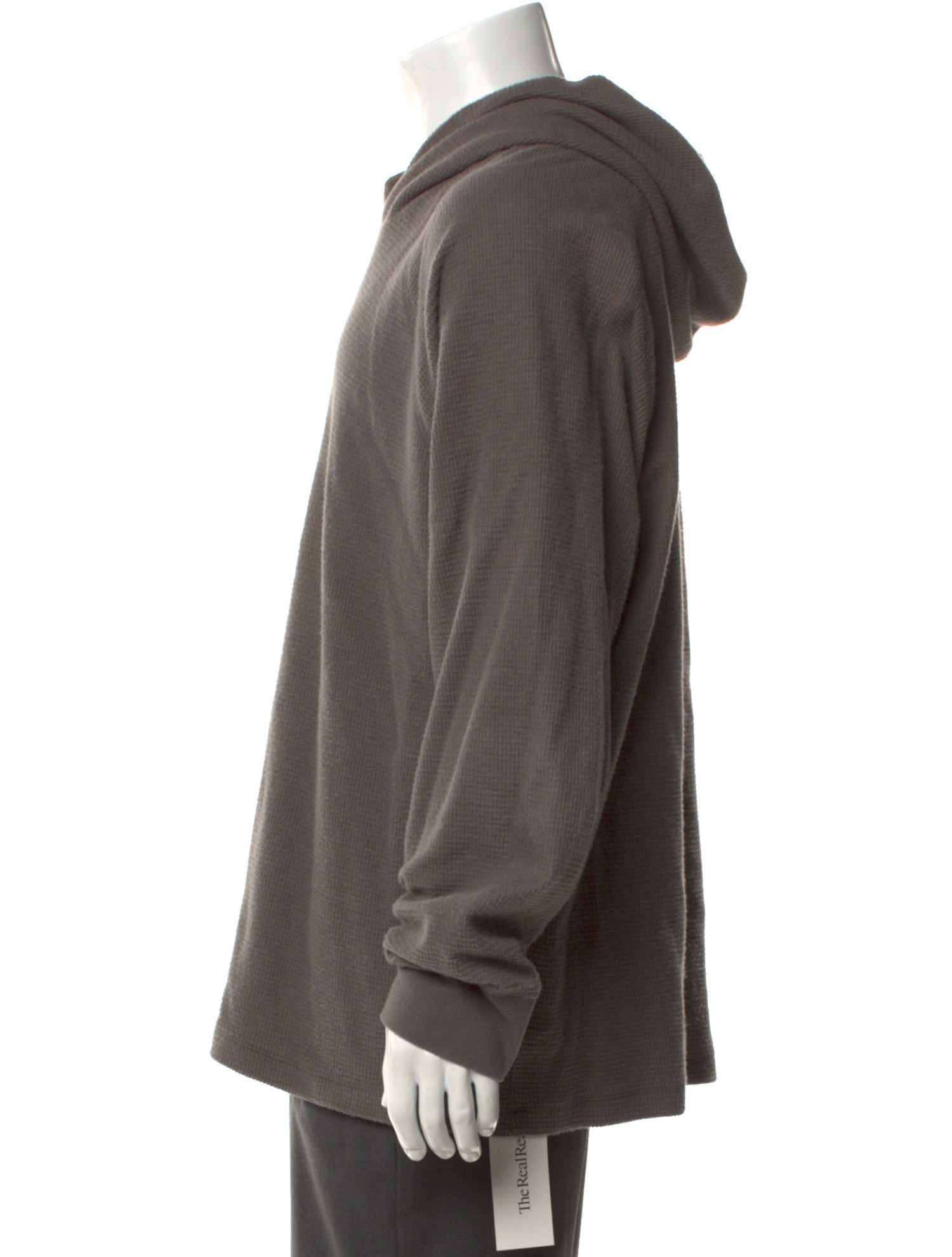 James Perse V-Neck Long Sleeve Hoodie