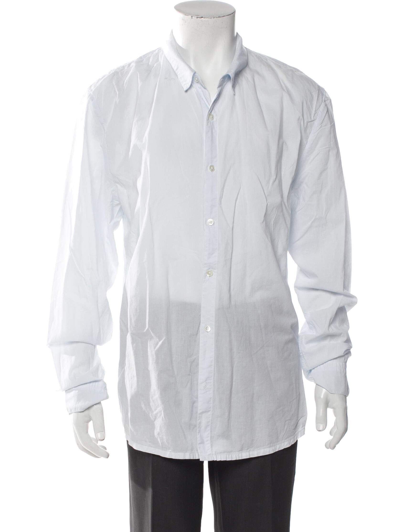 James Perse Long Sleeve Tuxedo Shirt