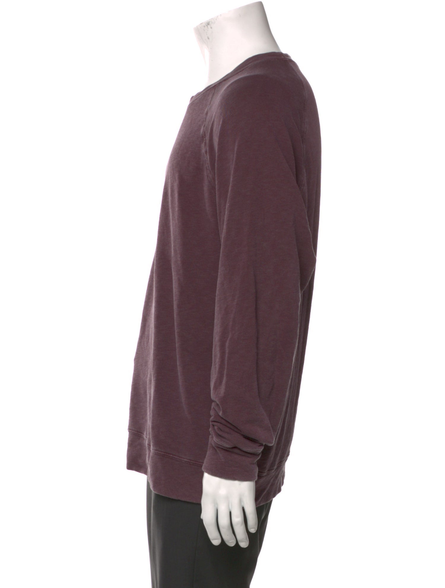 James Perse Crew Neck Long Sleeve Sweatshirt