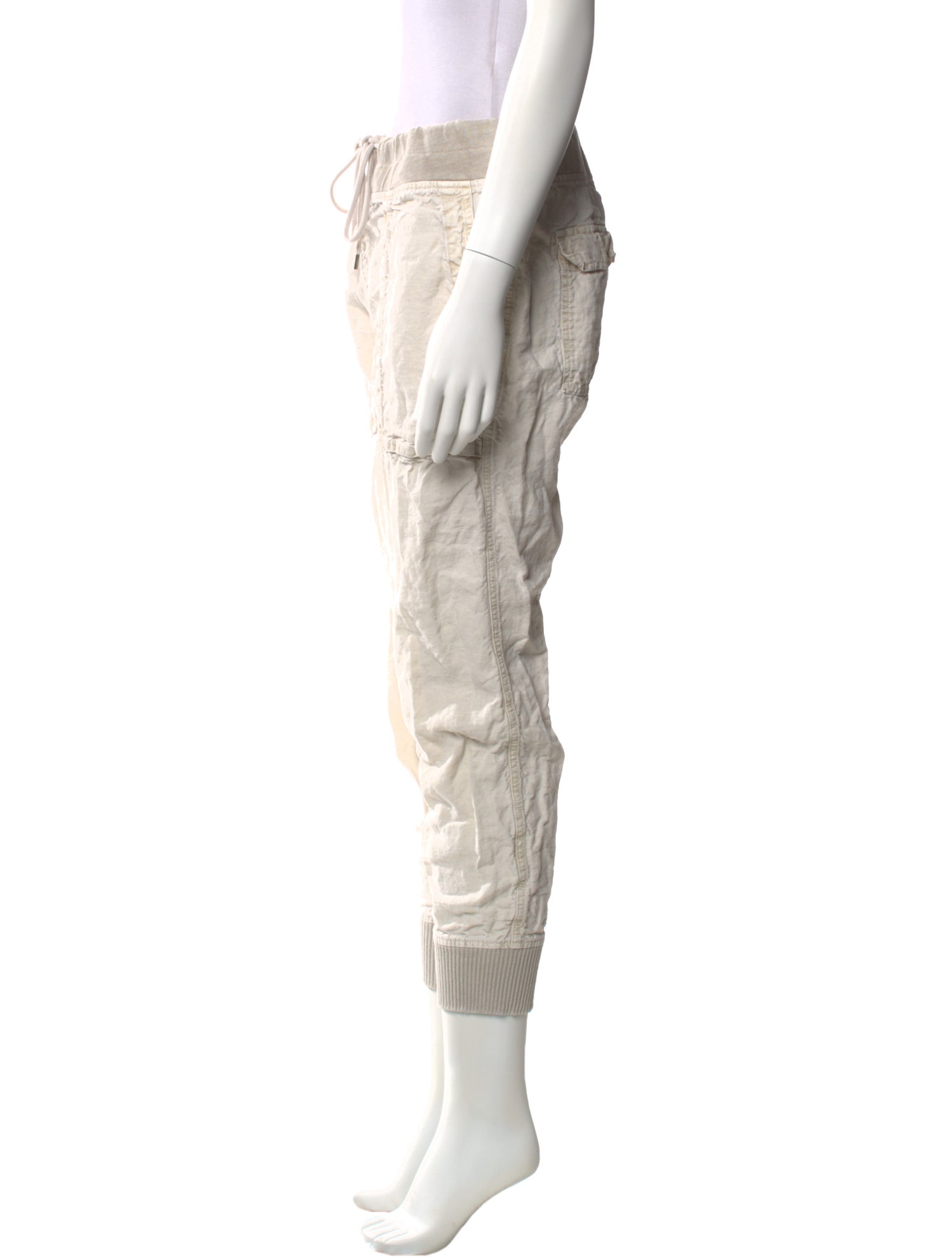 James Perse Linen Skinny Leg Pants