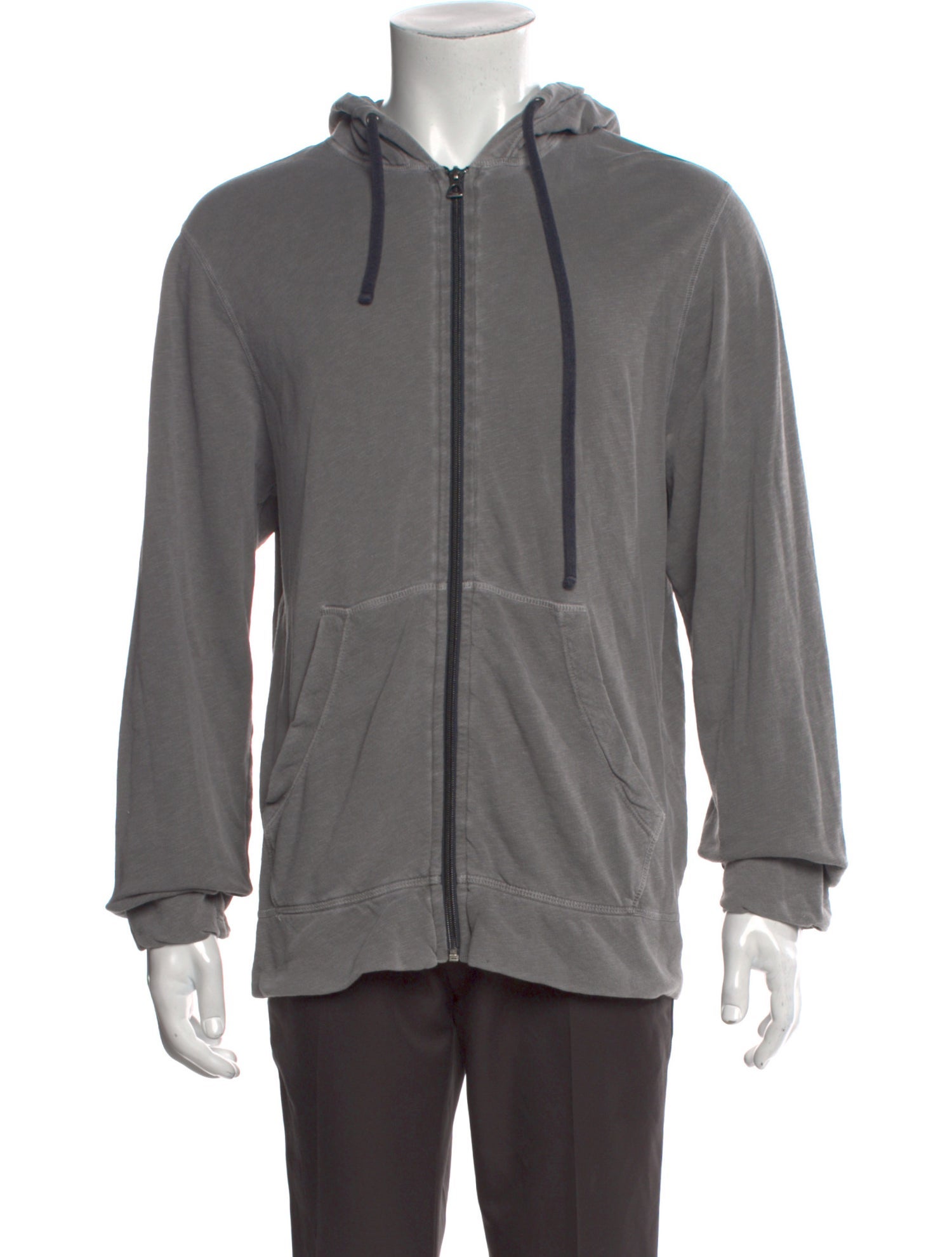 James Perse Crew Neck Long Sleeve Hoodie