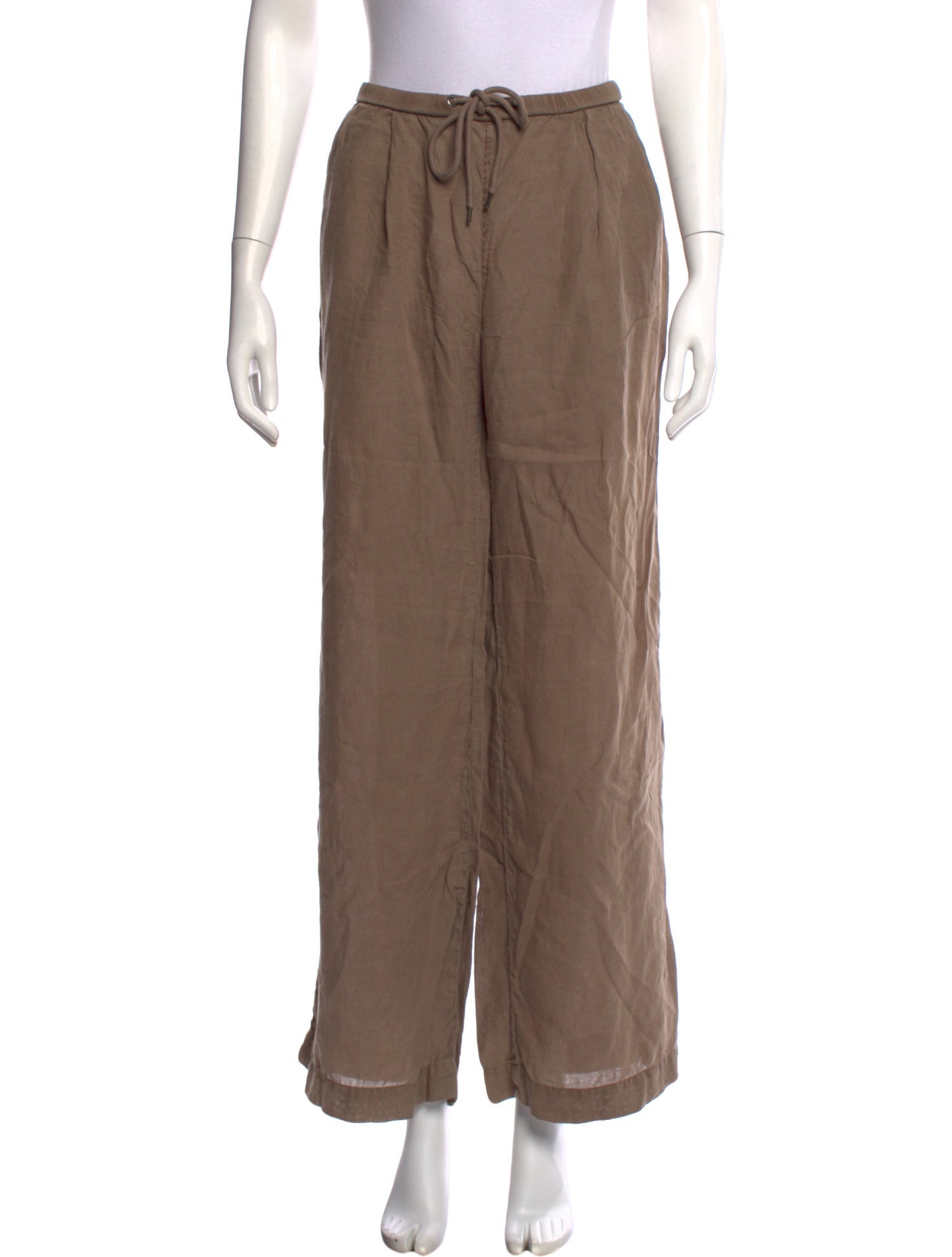 James Perse Linen Wide Leg Pants