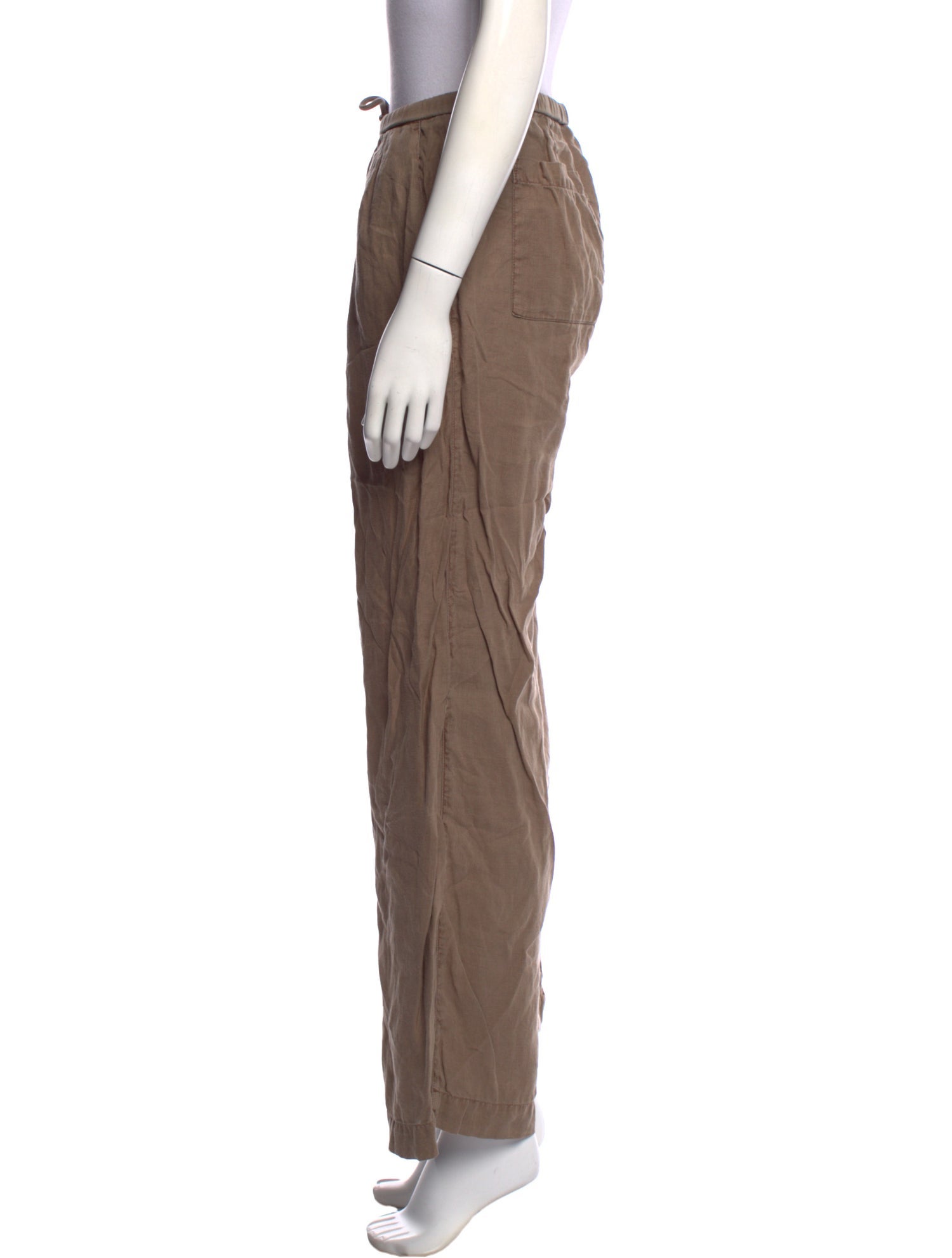 James Perse Linen Wide Leg Pants